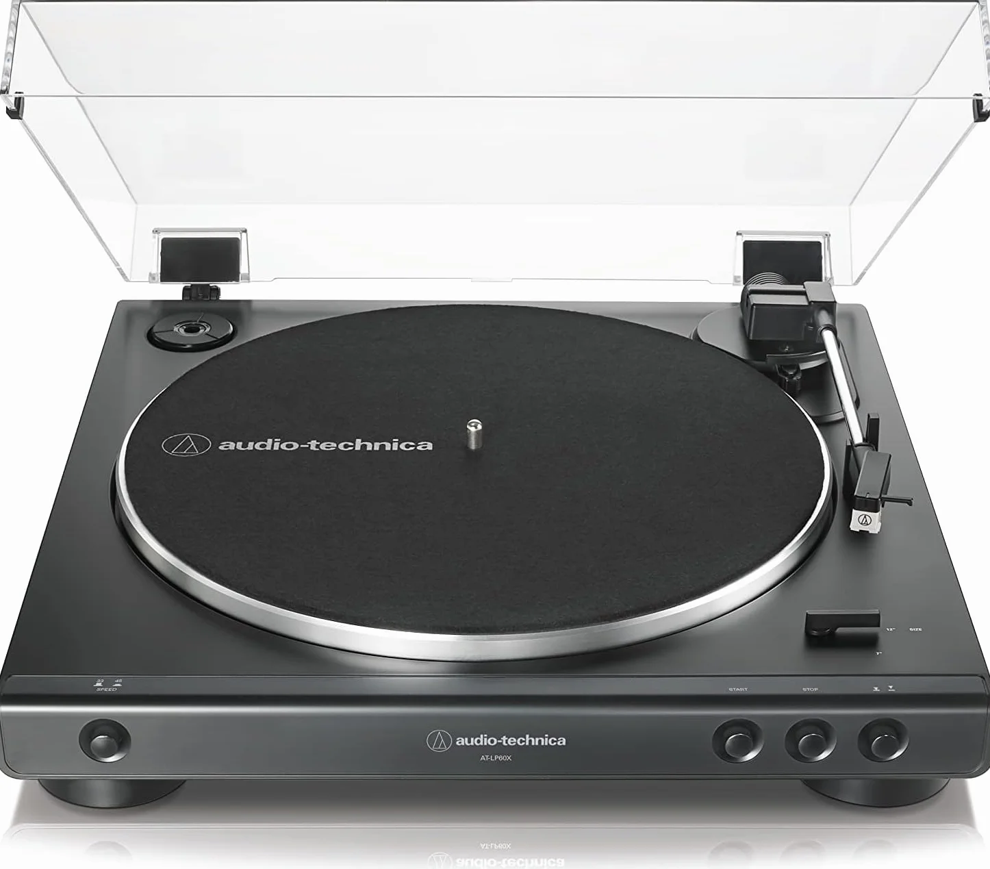 Audio-Technica AT-LP60XBK Giradischi Automatico a Cinghia