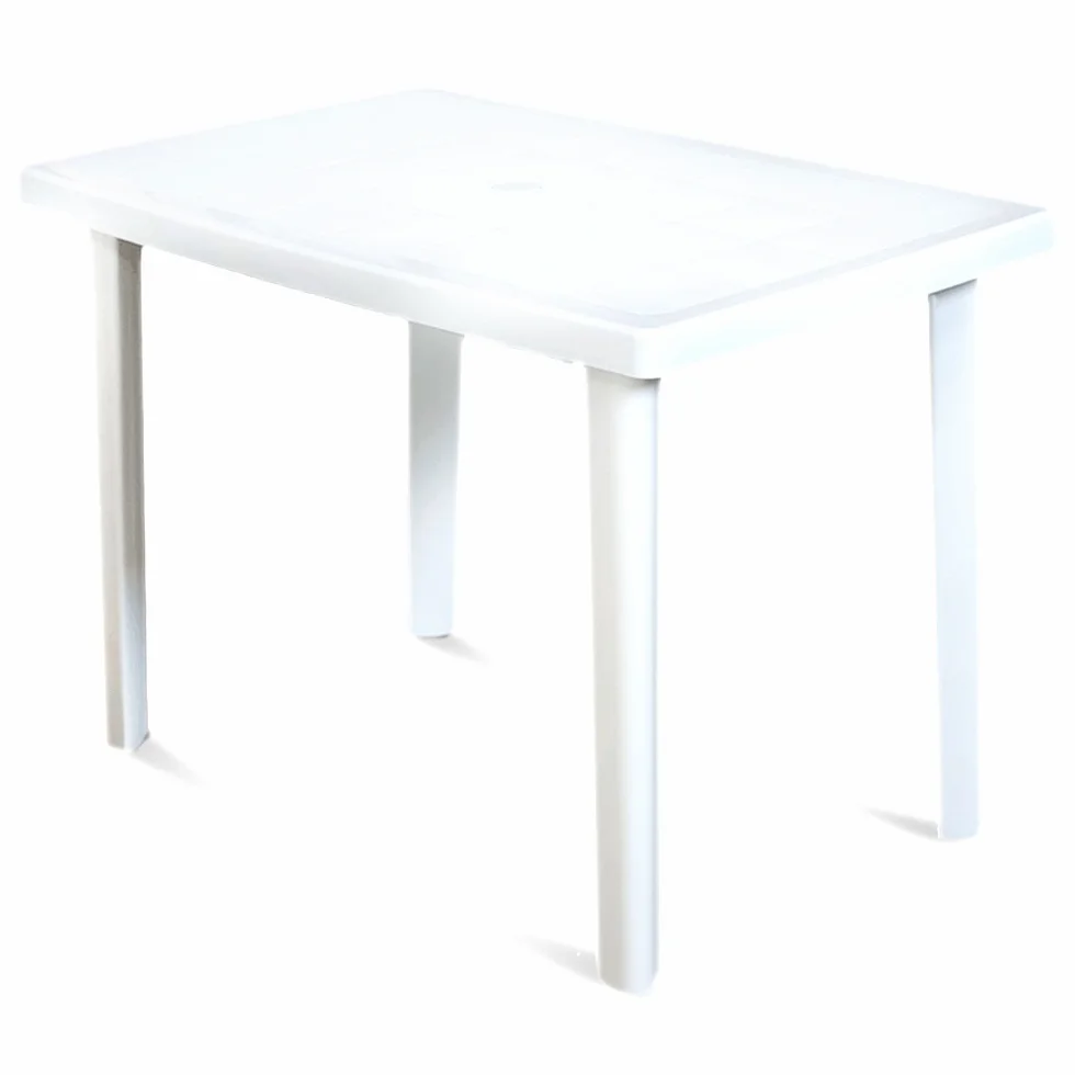 Areta ARE021 Tavolo Marte, Bianco, 100 x 67 x 72 cm