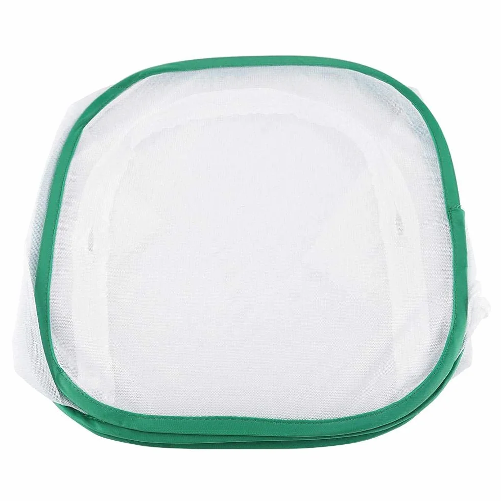 Gabbia pieghevole per farfalle 30x30x30 cm Habitat insetti rete cerniera