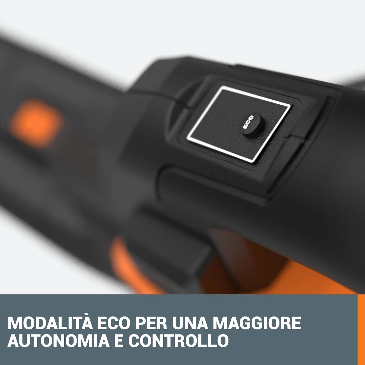Worx WG583E.9 Soffiatore/aspiratore brushless da 40 V con sacco di raccolta - Solo utensile