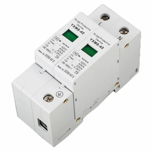Scaricatore 40KA 220V Dispositivo di Protezione da Sovratensioni Bassa Tensione DC 420V