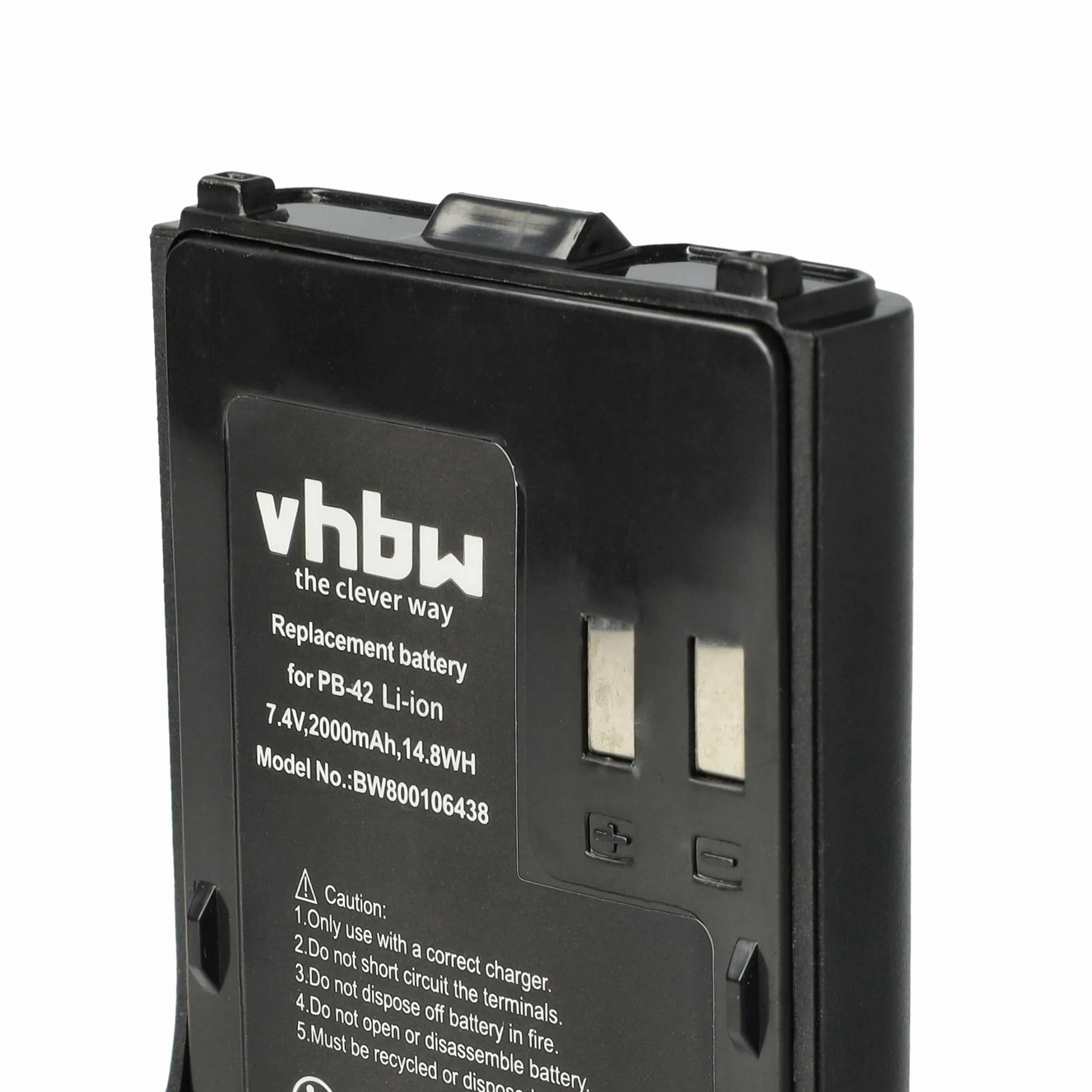 Kenwood TH-F6 TH-F6A TH-F7 Li-Ion batteria 2000mAh 7,4V radio