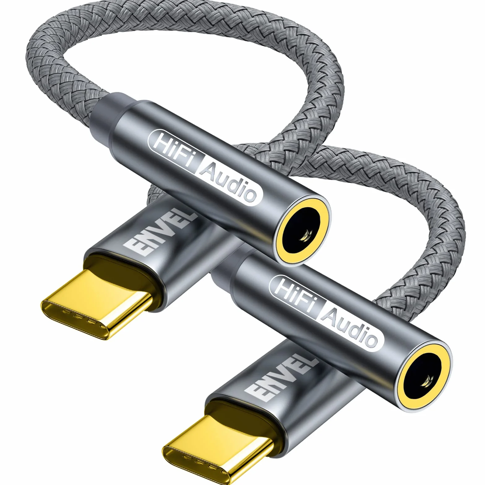 Adattatore USB C a 3,5 mm Femmina, Cavo Audio Tipo C a Aux per iPhone 15 Pro Max, Samsung Galaxy S23, Google Pixel 6