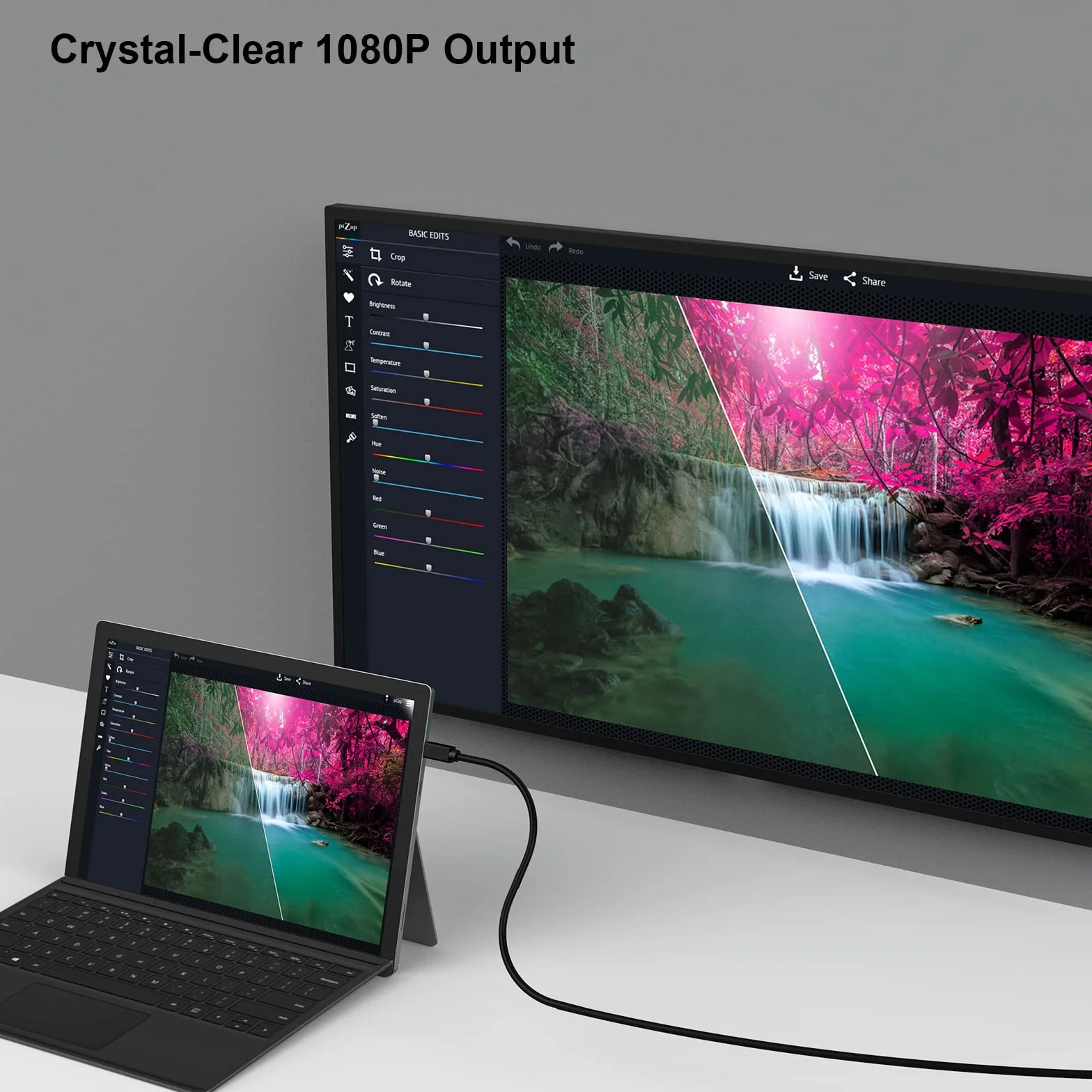 BENFEI Cavo Mini DisplayPort a HDMI 1,8 m per MacBook Air/Pro, Surface Pro, monitor