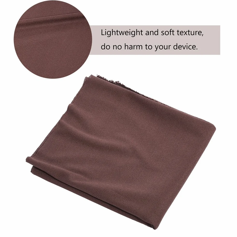 VBESTLIFE Copertura Protettiva Custodia per Altoparlanti 1.7mx0.5m Panno Diffusore Antipolvere in Tessuto Stereo Marrone
