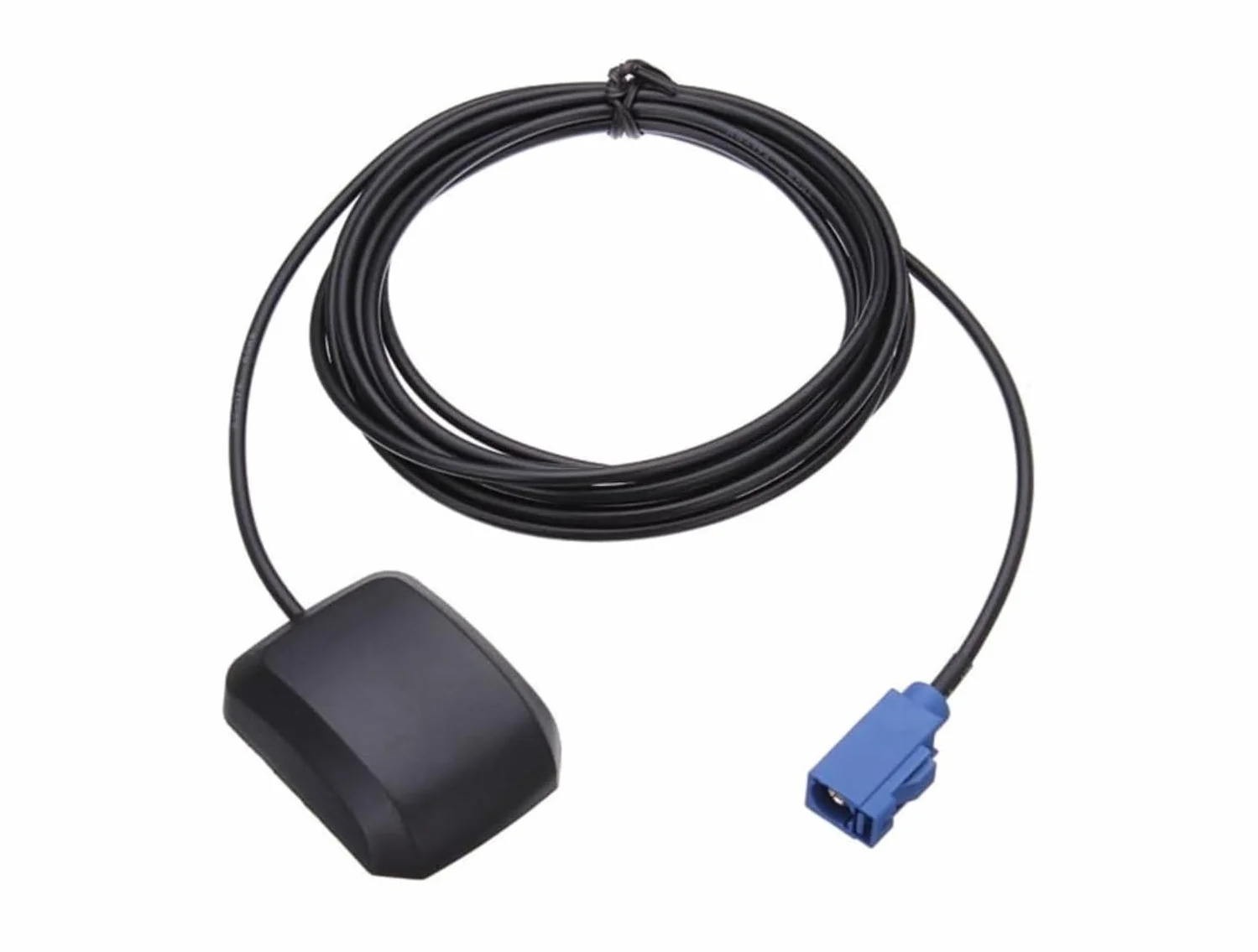 Antenna GPS Attiva 1,5 Metri Fakra C Blu per Auto Volkswagen VW Ford Audi MFD2 RNS2 RNS-E