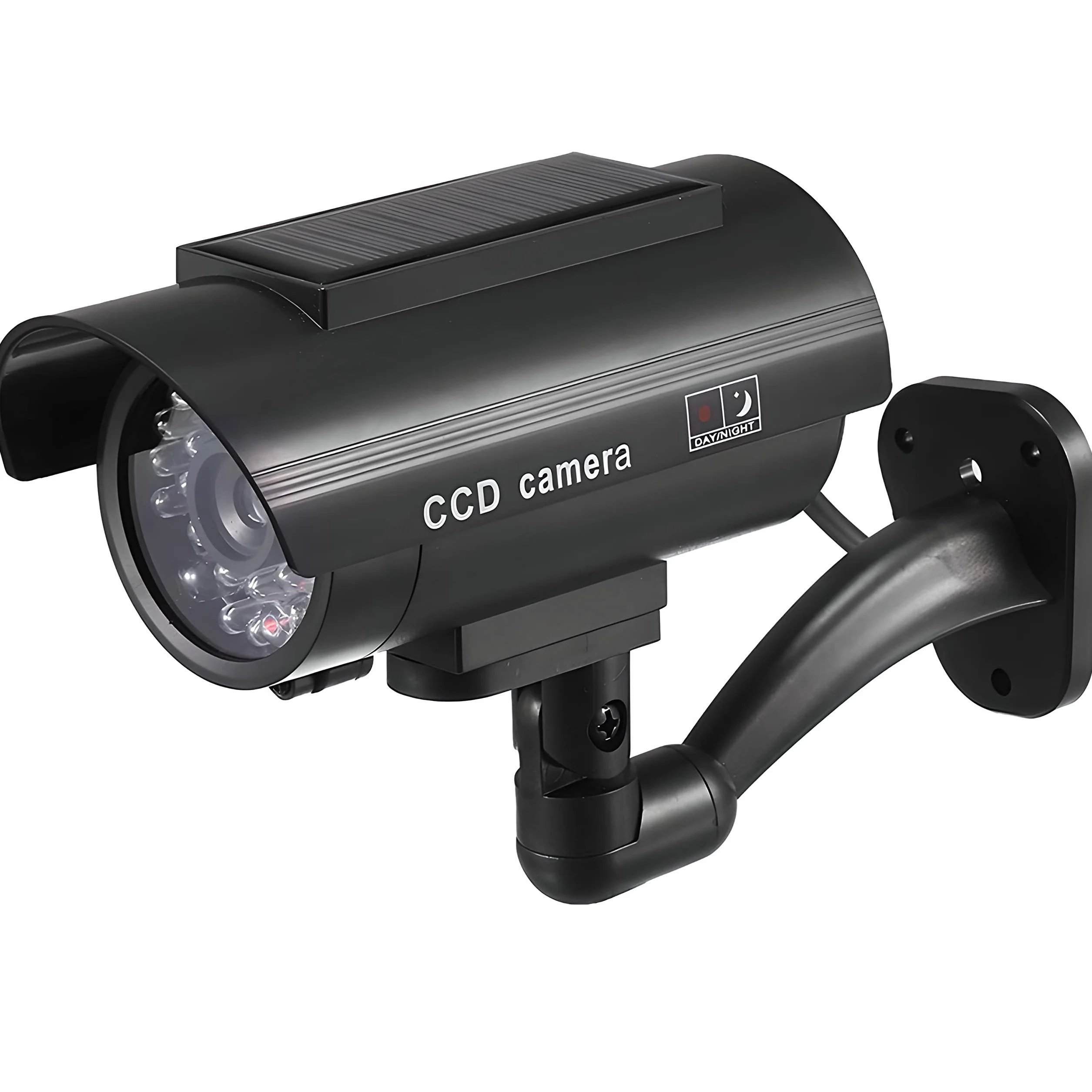 Retoo Telecamera Finta Solare LED Lampeggiante CCTV Imitazione Realistica Interni Esterni