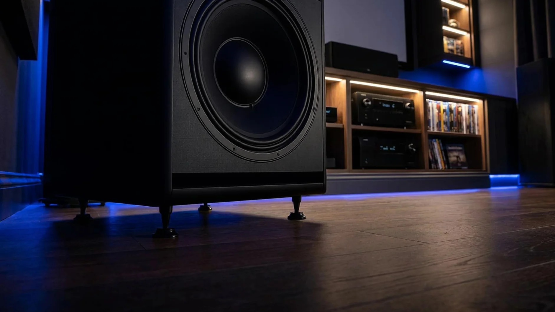 Set di punte e cuscinetti per altoparlanti M6, alluminio nero, Ø10 mm cono con radius pad Ø20 mm, ammortizzatori vibrazioni HiFi