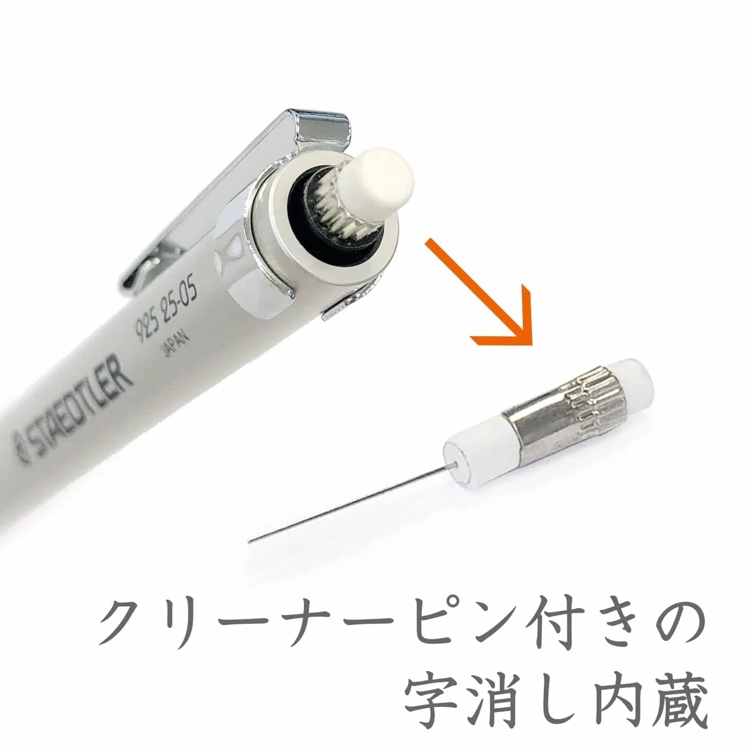 Staedtler matita portamine a scatto silver 0,7 mm