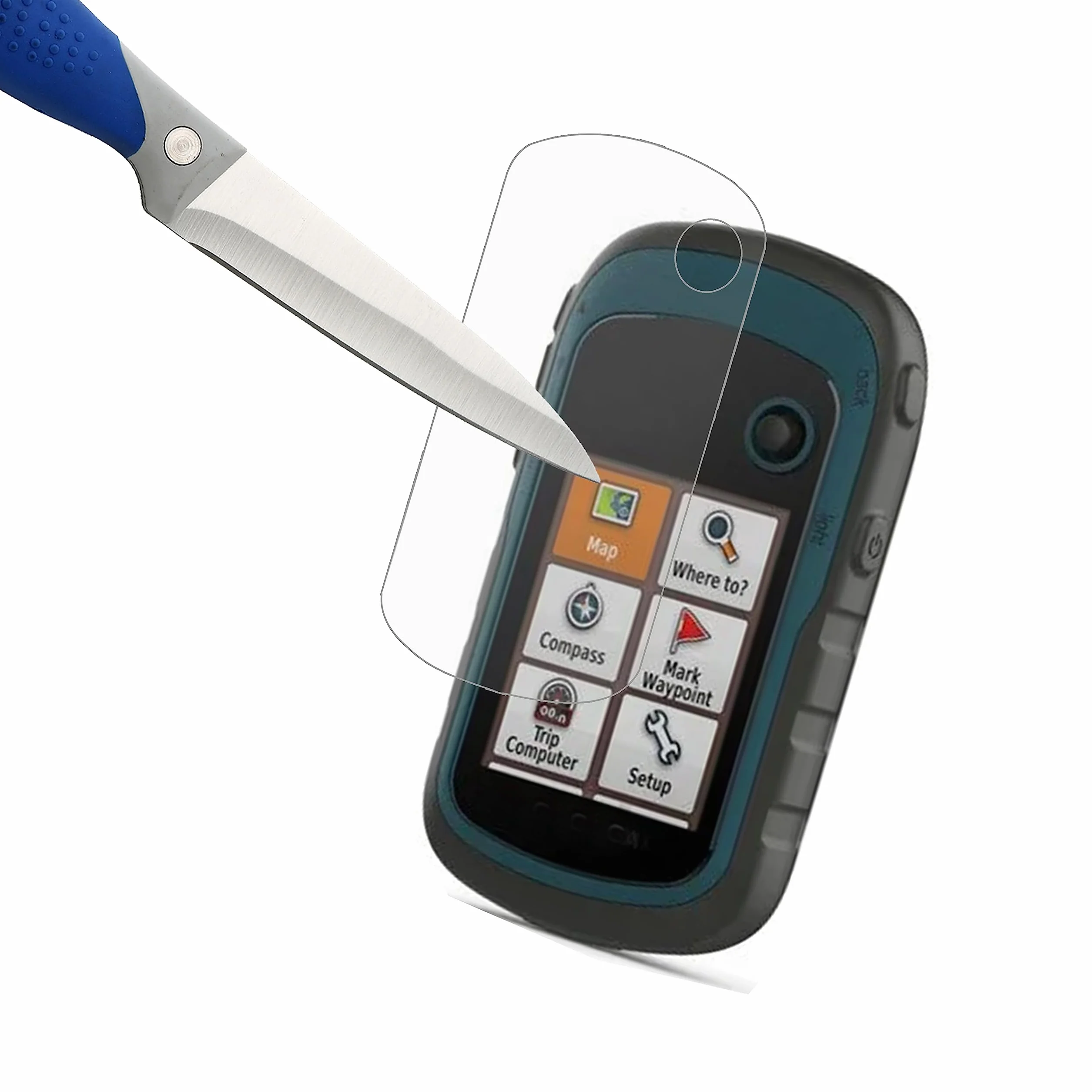 Mr.Shield Pellicola Protettiva Vetro Temperato 9H per Garmin eTrex 32x 22x 30x 20x 10 20 30 3 Pezzi