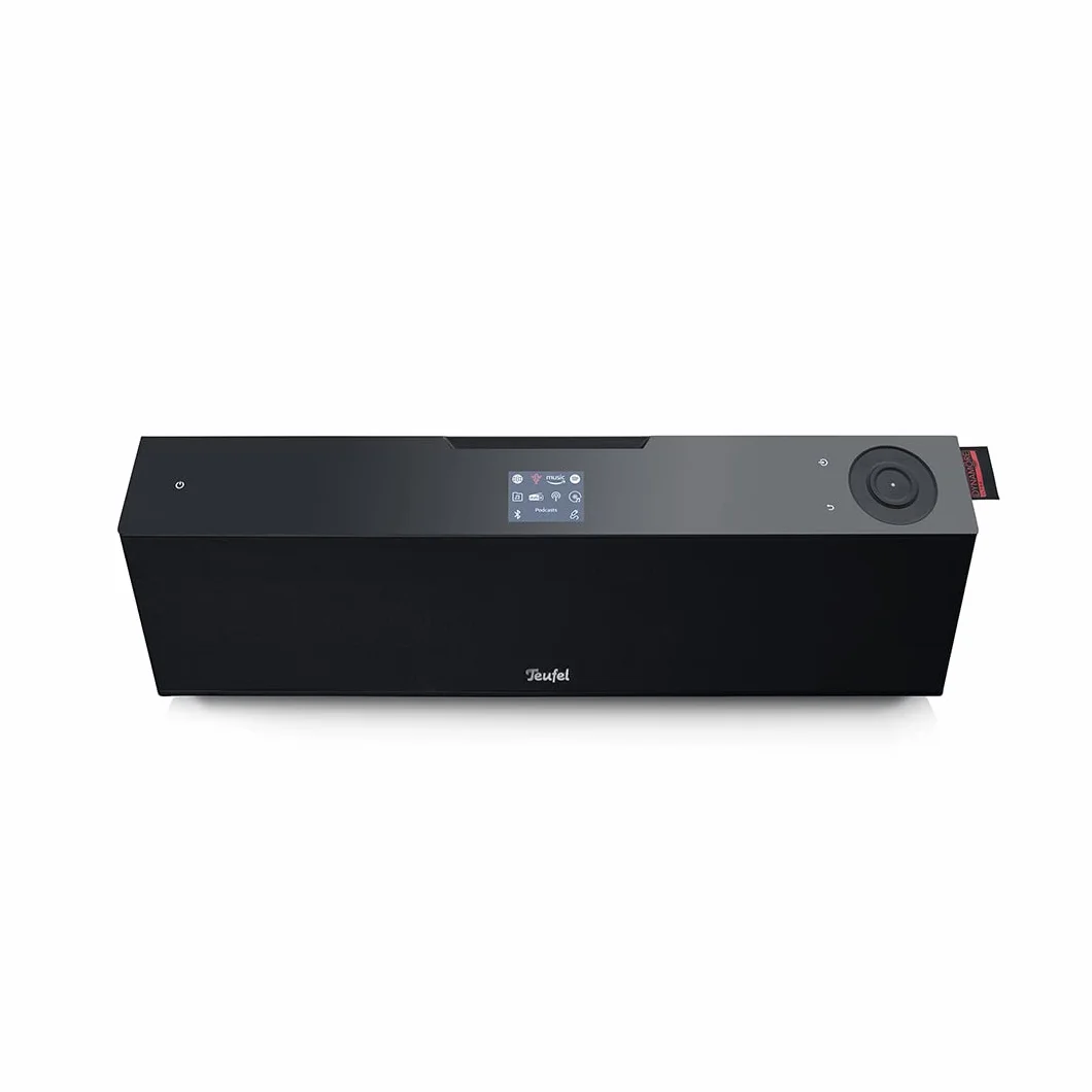 Teufel MUSICSTATION Lettore Bluetooth CD DAB+ Radio FM Streaming Musicale Suono HiFi Nero