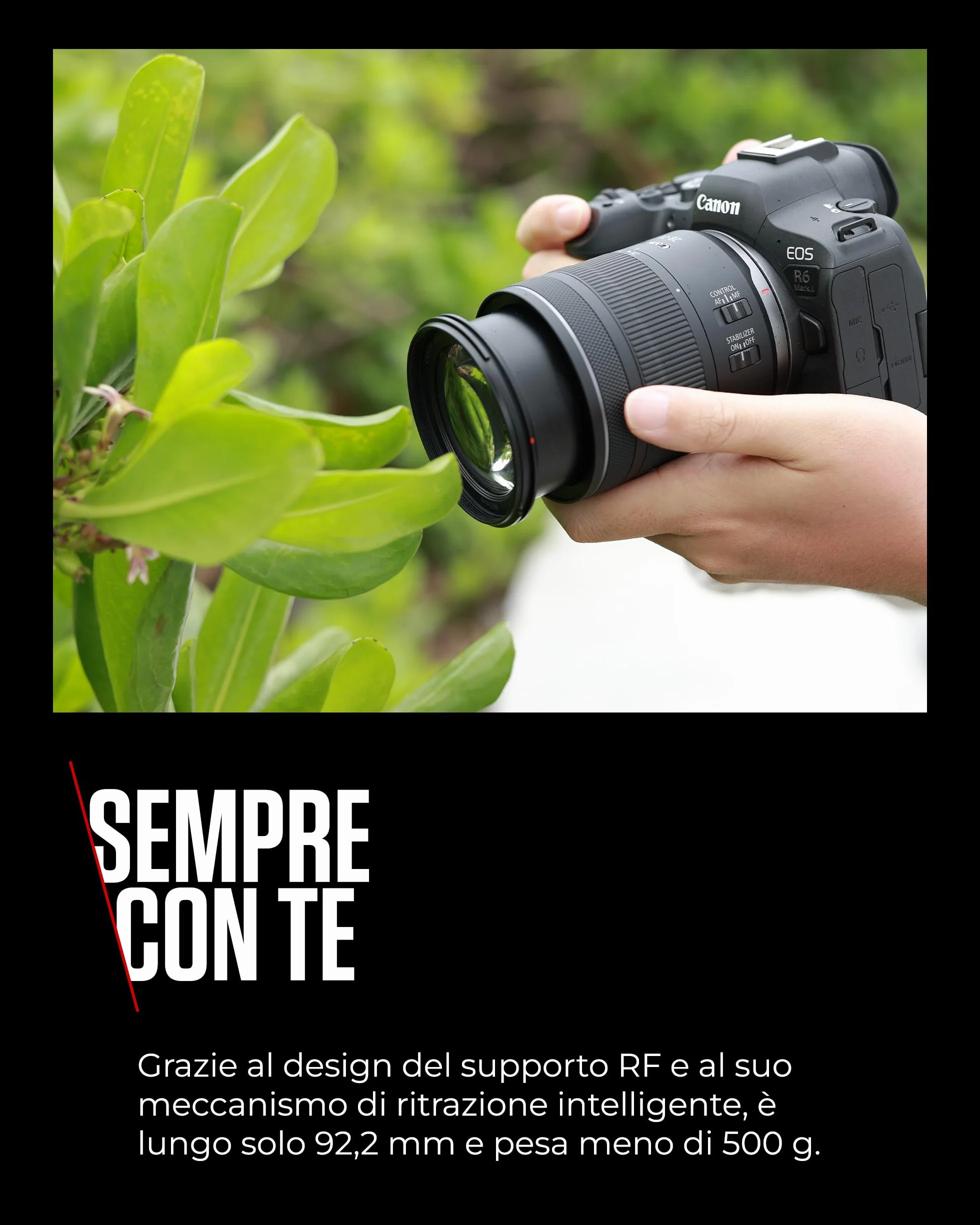 Canon Obiettivo zoom standard RF 28-70mm F2.8 IS STM per fotocamere EOS R
