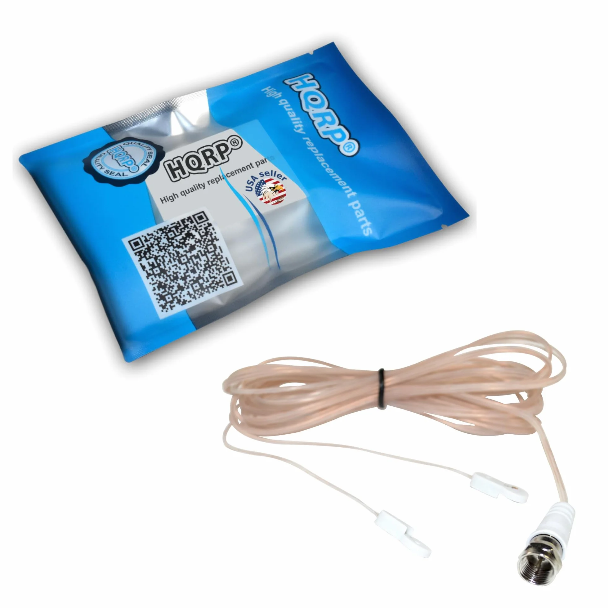 HQRP FM Antenna F-Type Connector for Tivoli Model One Model 10 Model Two Music System BT