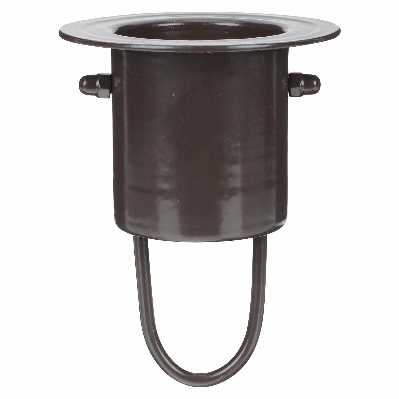 Operitacx Ganci di Installazione in Alluminio 4.72x3.54x3.54 Pollici Kit Adattatore per Catena Pluviale per Grondaia