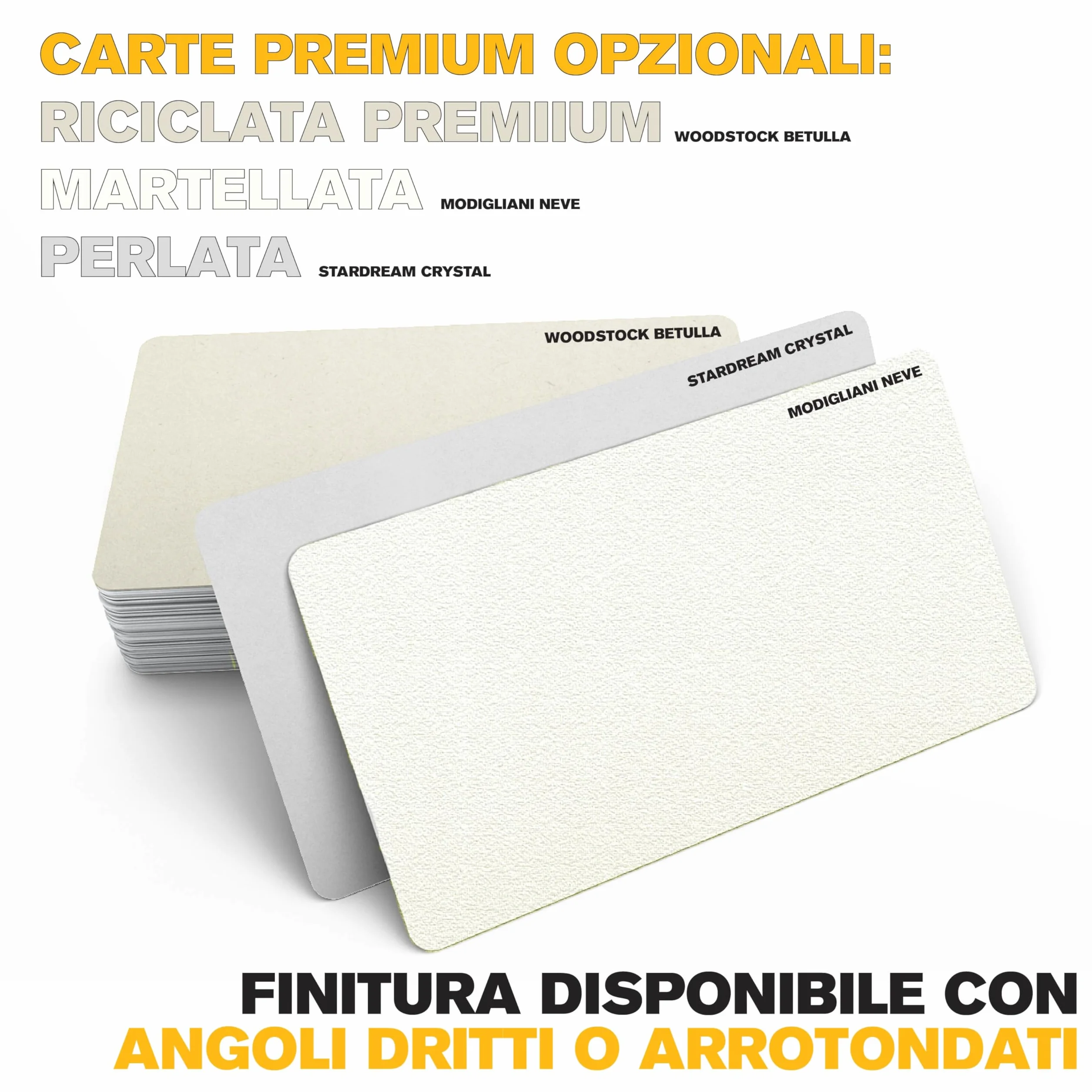 Biglietti da Visita Personalizzati 100 pezzi 85x55 mm Fronte Retro Colori Carta Patinata Opaca