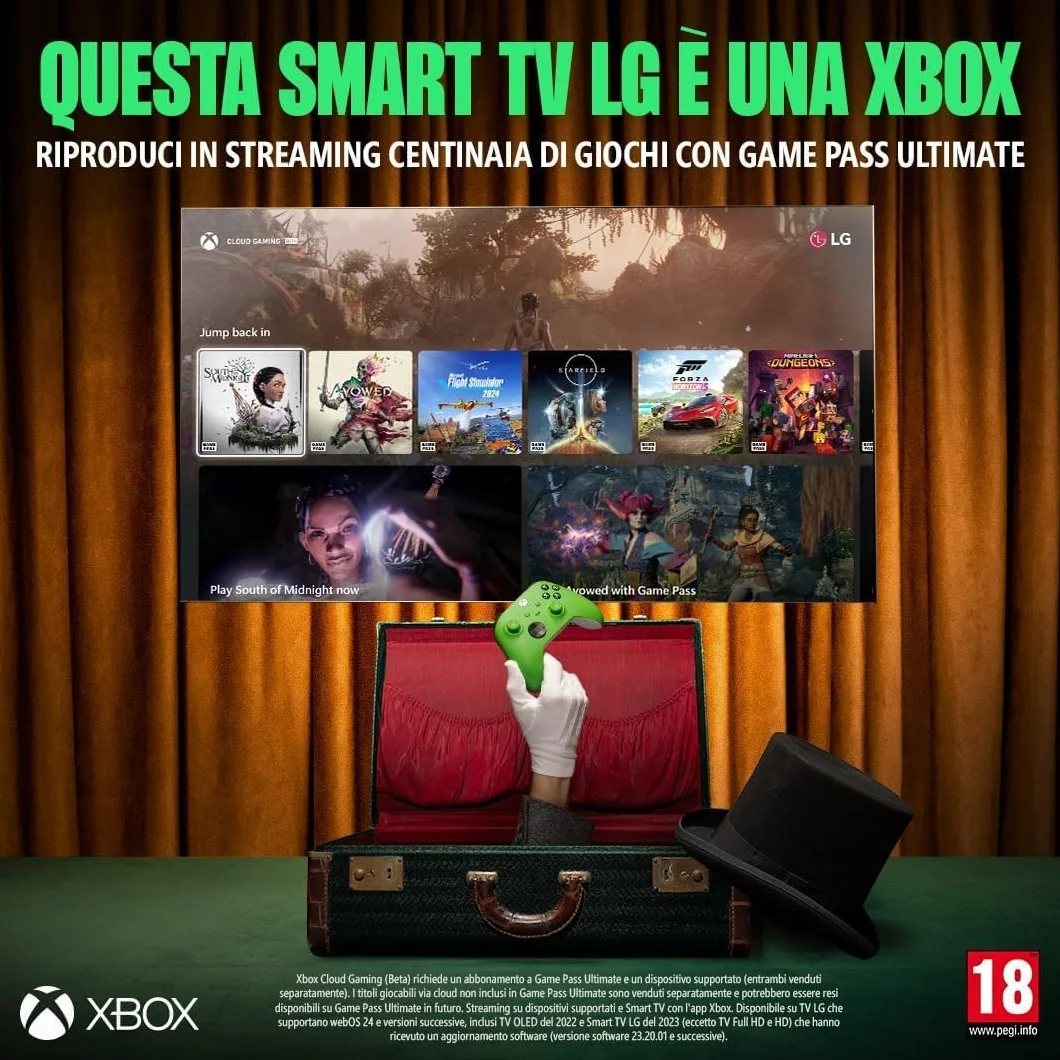 LG QNED AI QNED80 TV 43 pollici Smart TV 4K Processore α7 Gen8 Dynamic QNED Color Design Super Slim webOS AI Gaming VRR 4K@60Hz 43QNED80A6A