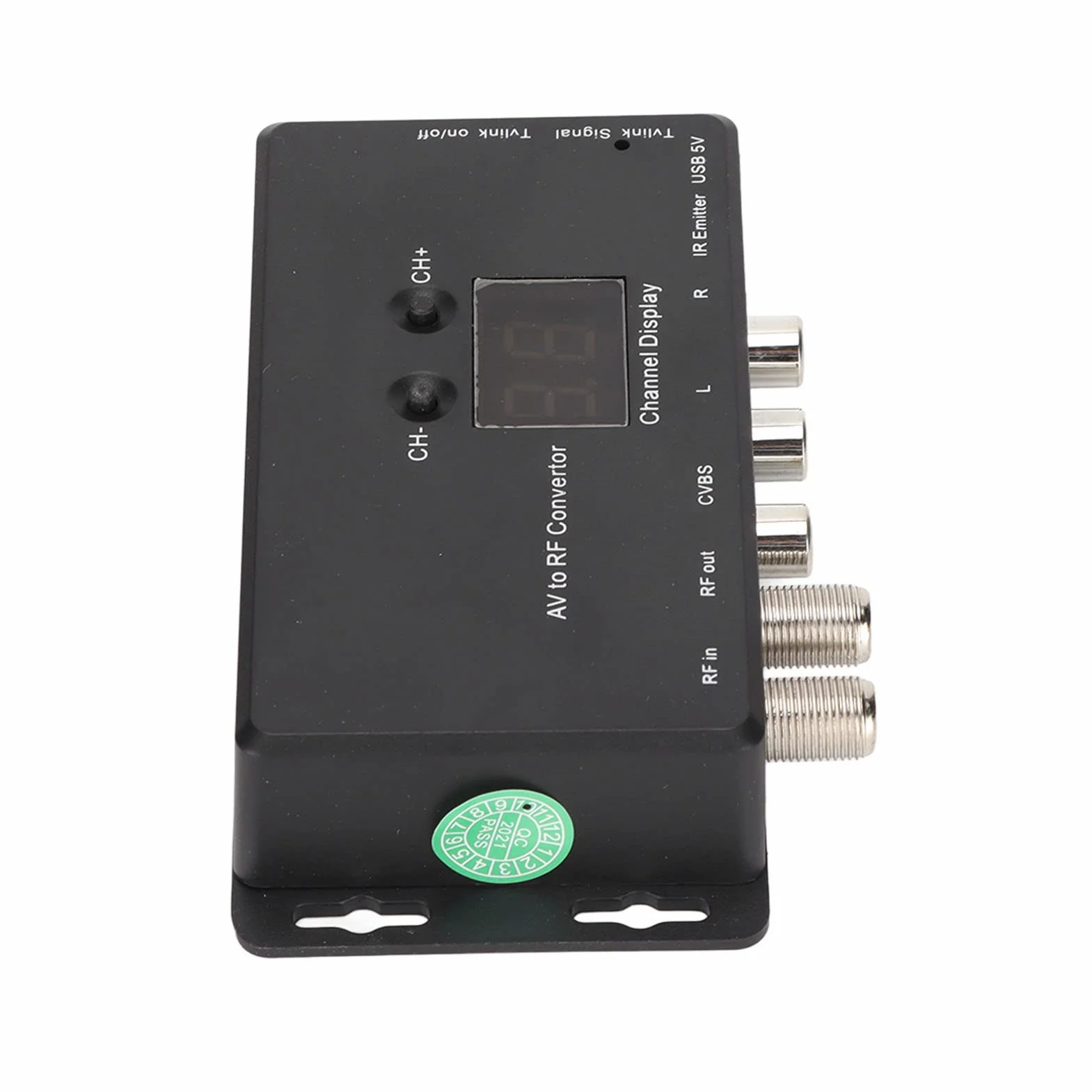 Modulatore UHF TV LINK, Modulatore Distribuzione TV PAL NTSC da AV a RF, Convertitore UHF per Uscita RF