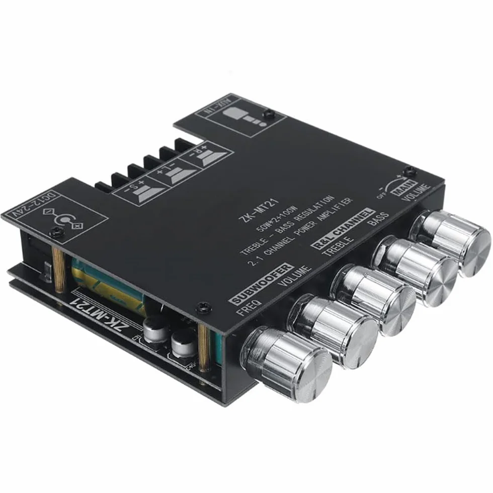 WANGCL ZK-MT21 2.1 Kanałowy Bluetooth Wzmacniacz Mocy