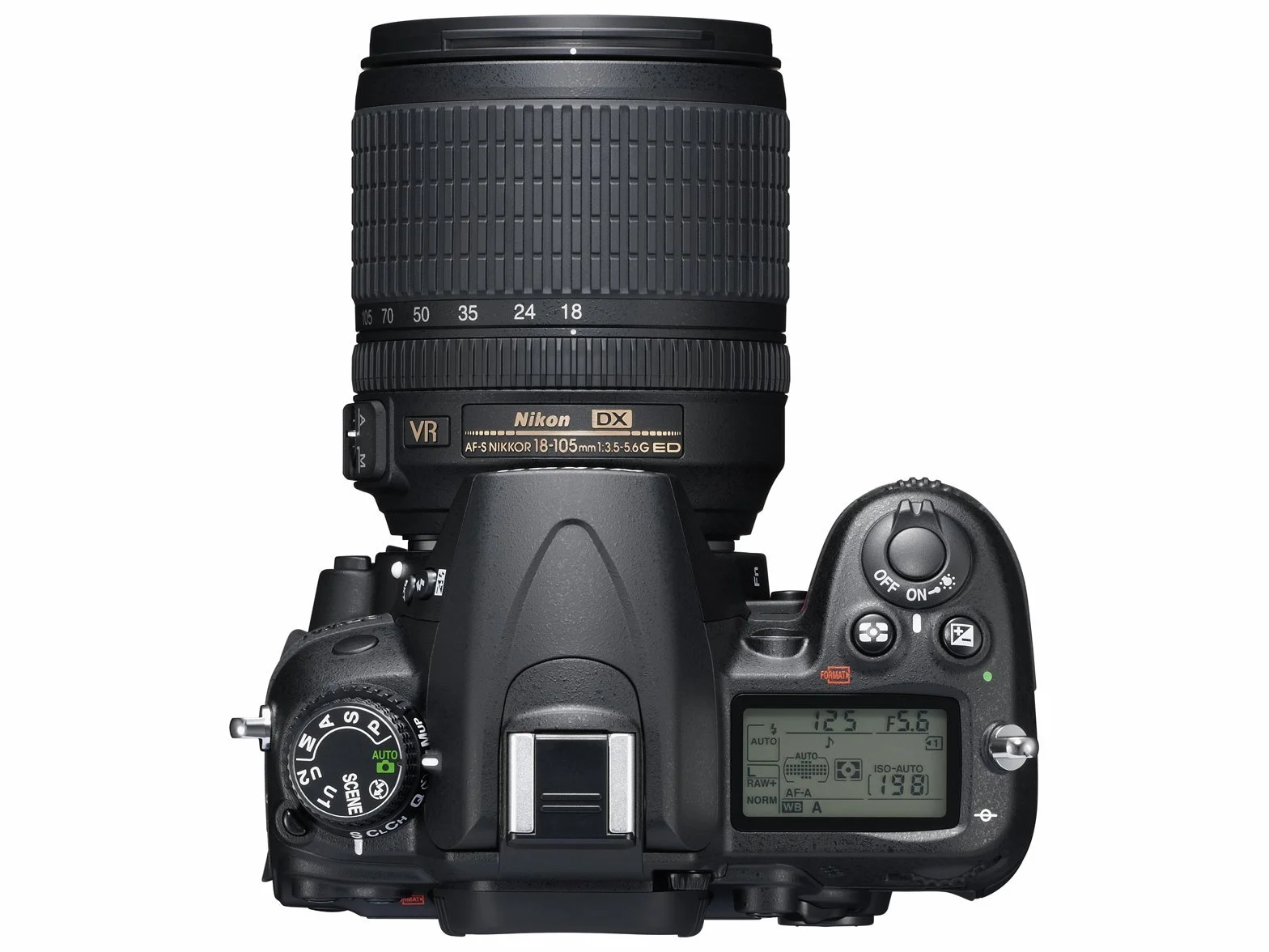 Nikon D7000 Fotocamera Digitale SLR Kit Obiettivo VR 18-105mm 16.2MP LCD 3 Pollici