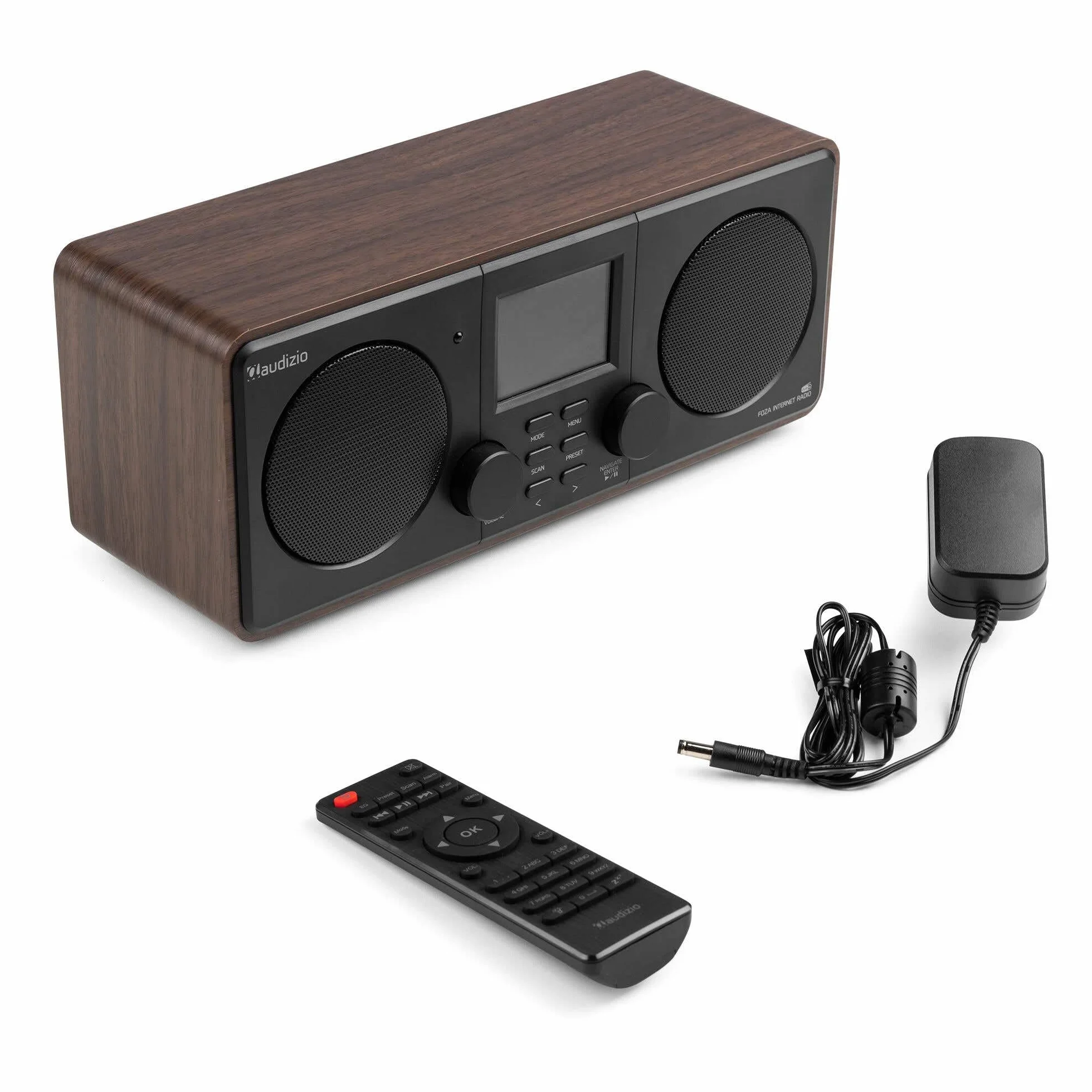Audizio Foza Radio Internet WLAN DAB+ Bluetooth 50W FM USB MP3