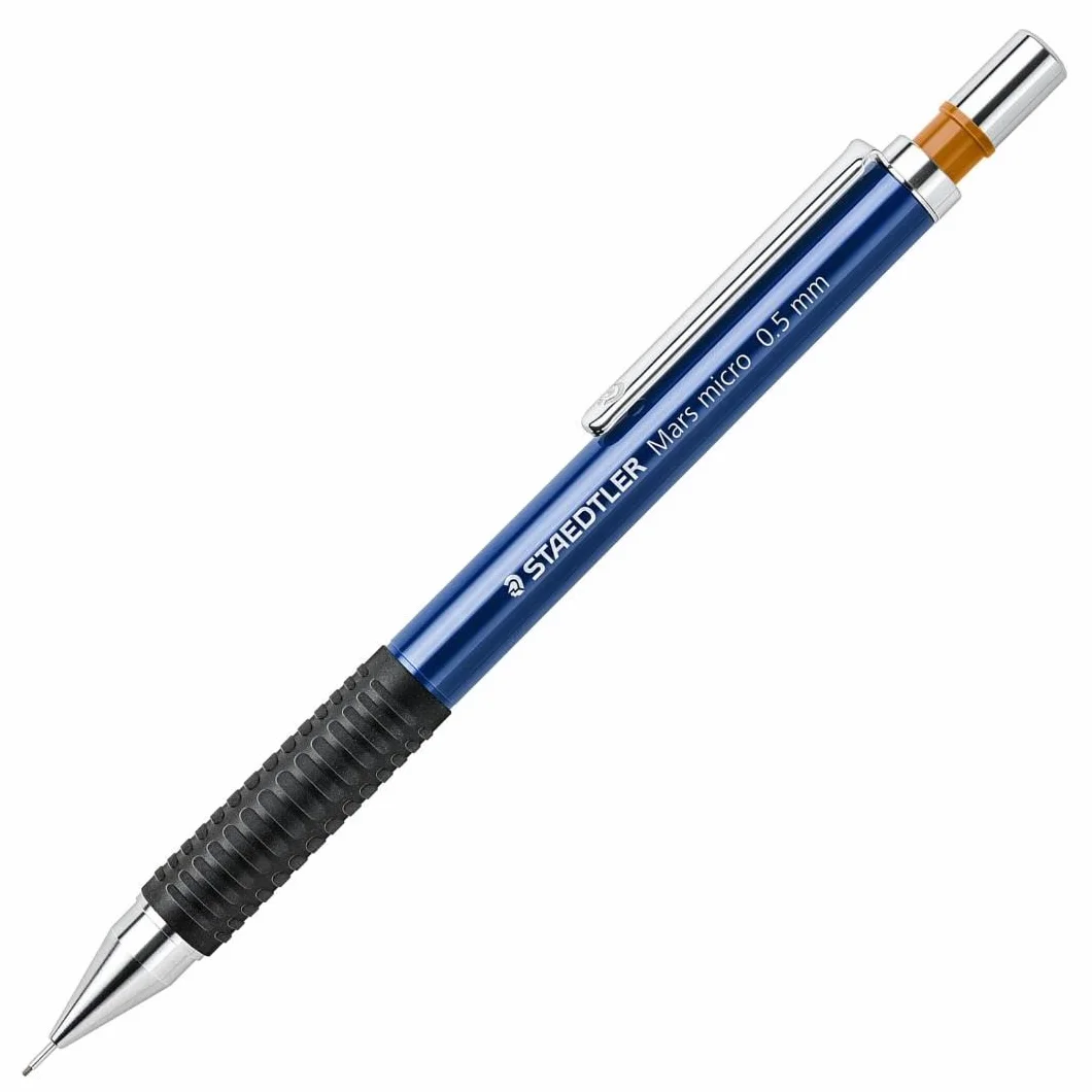 Staedtler Mars Micro Portamine 0.5 Matita Meccanica con Gommino Antiscivolo per Disegno Scrittura