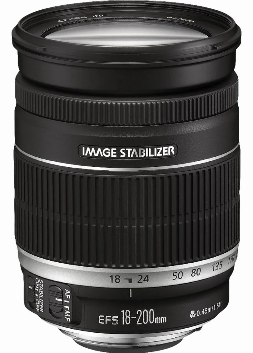 Canon Obiettivo EF-S 18-200 mm 1:3.5-5.6 IS EU