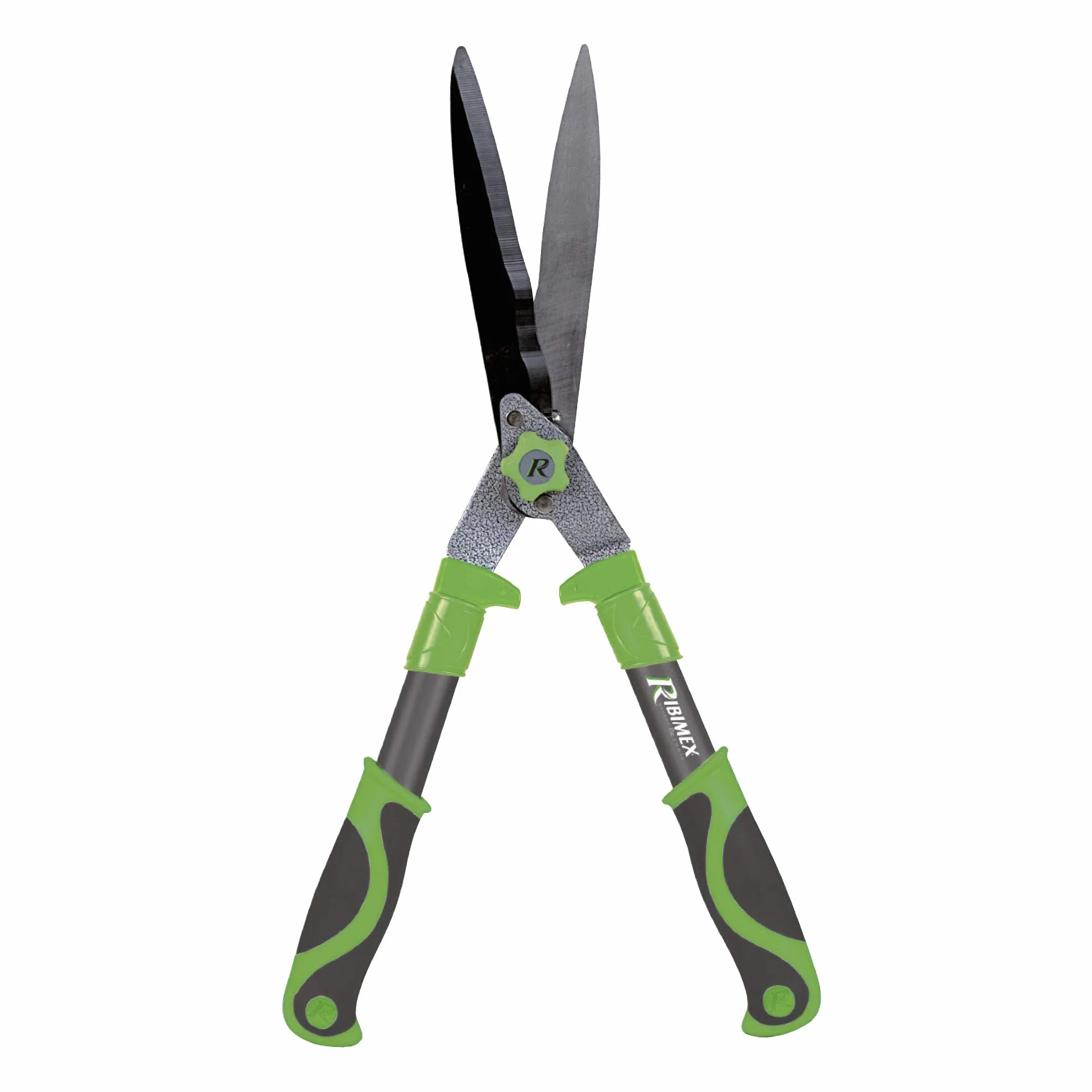 Ribimex PRCH52 Tagliasiepi 52 cm Manico Soft Touch Verde/Grigio