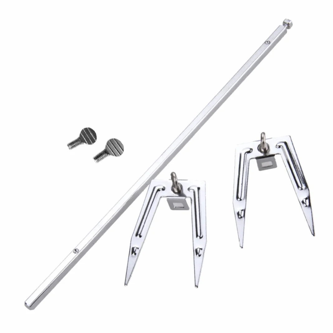 Forchette Per Carne Girarrosto In Acciaio Inossidabile Forchette Per Friggitrice Ad Aria Griglia Asta Per Spiedo Pollo Arrosto Forchette Per Pesce Barbecue Accessori Per Barbecue 34 Cm