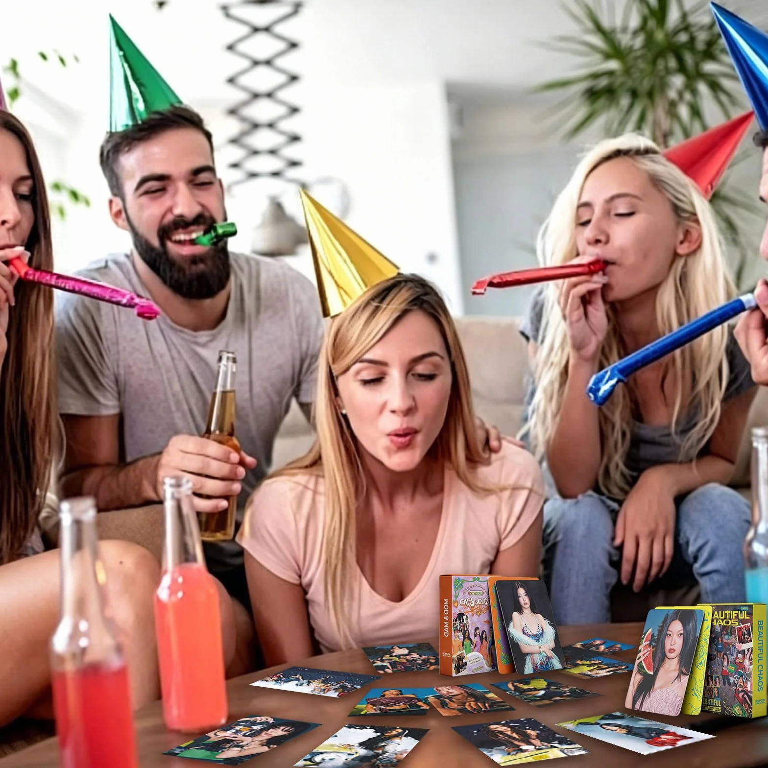 Set di 110 carte KATSEYE, album romanzo merchandising, foto gruppo fronte-retro, regalo fan ragazze