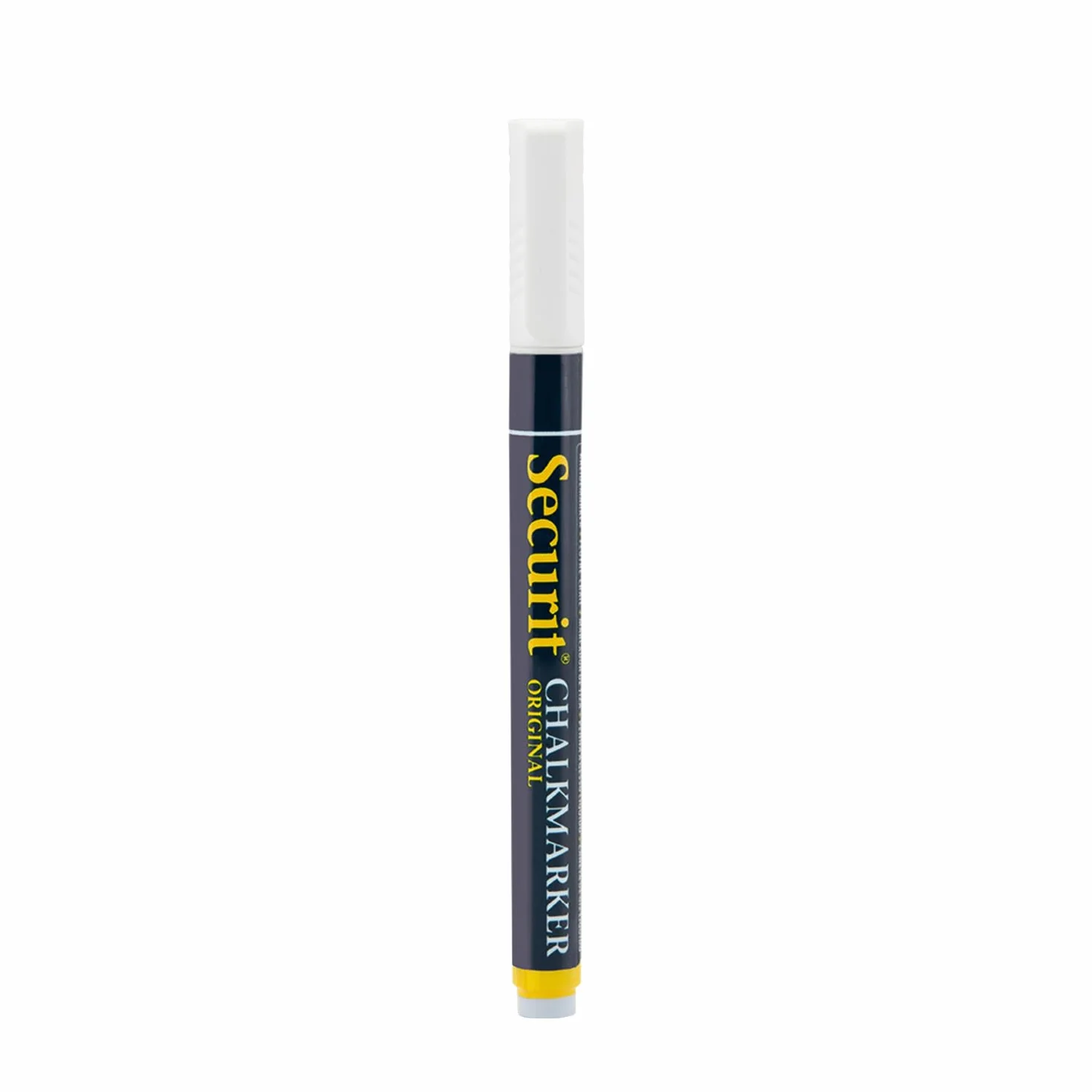 SECURIT Pennarello A Gesso Liquido Bianco Punta Fina 1-2mm