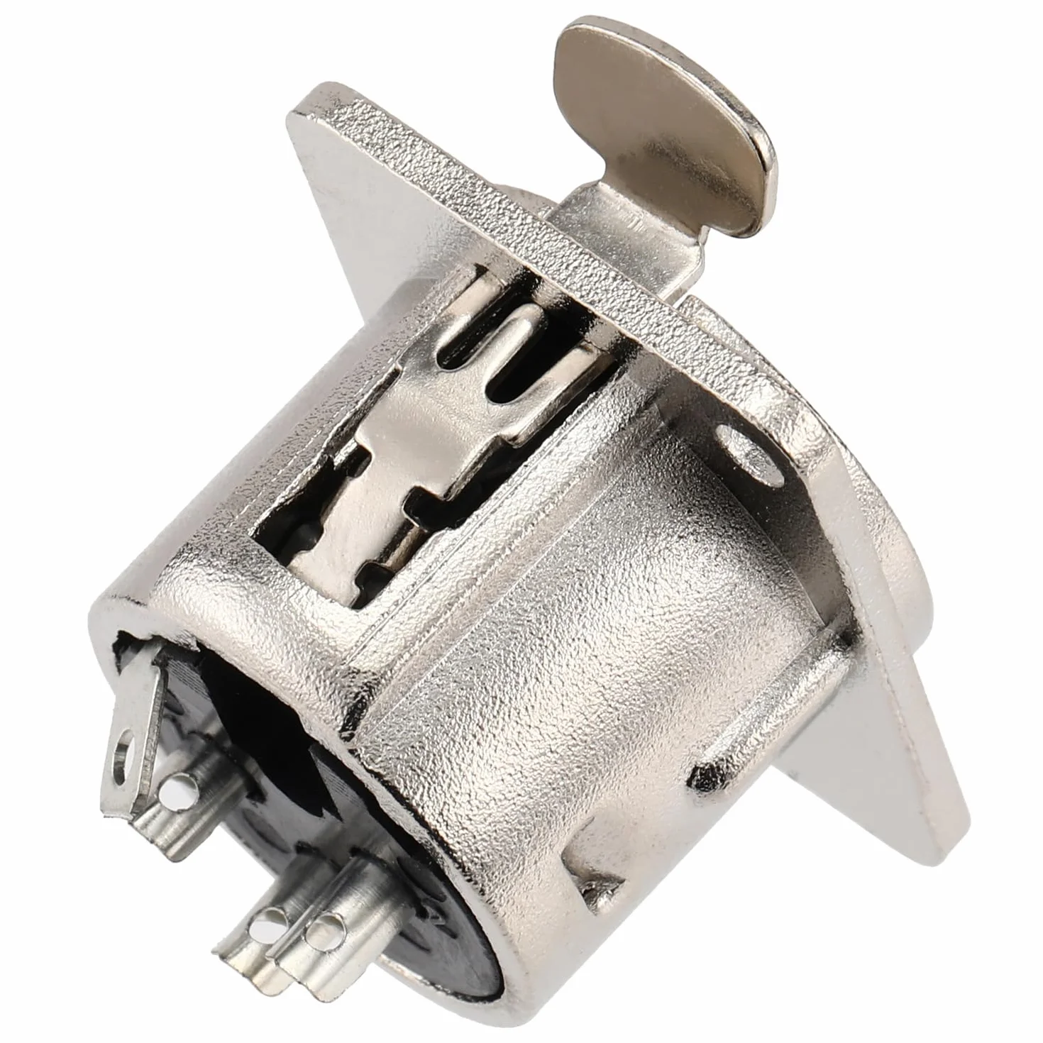 Connettori femmina XLR a 3 pin Greluma per montaggio a pannello, jack femmina, contatti rame placcato nichel, alloggiamento metallo