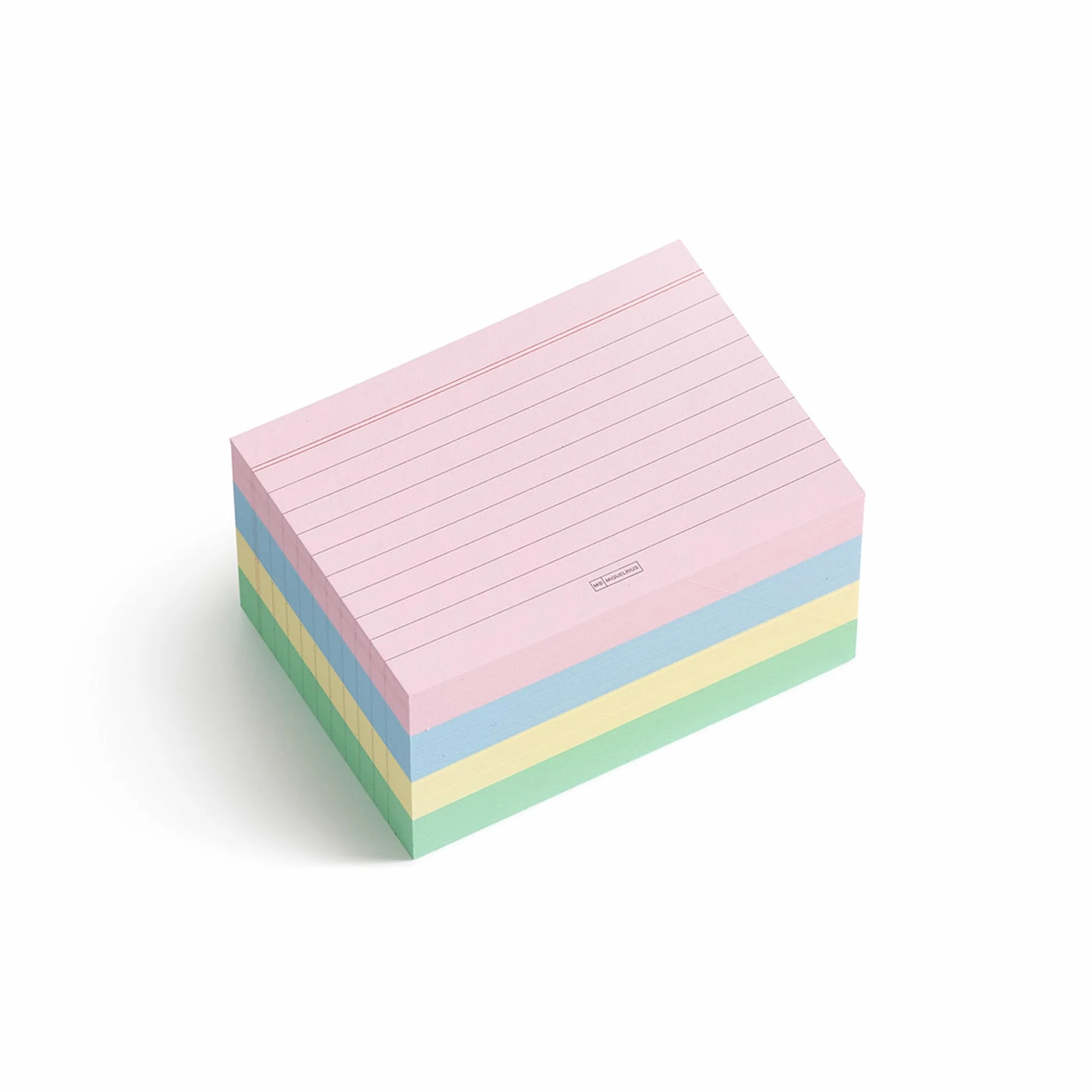 Miquelrius Flashcards A7 200 szt. karty do nauki 150x100 mm 200 g/m² pastelowe