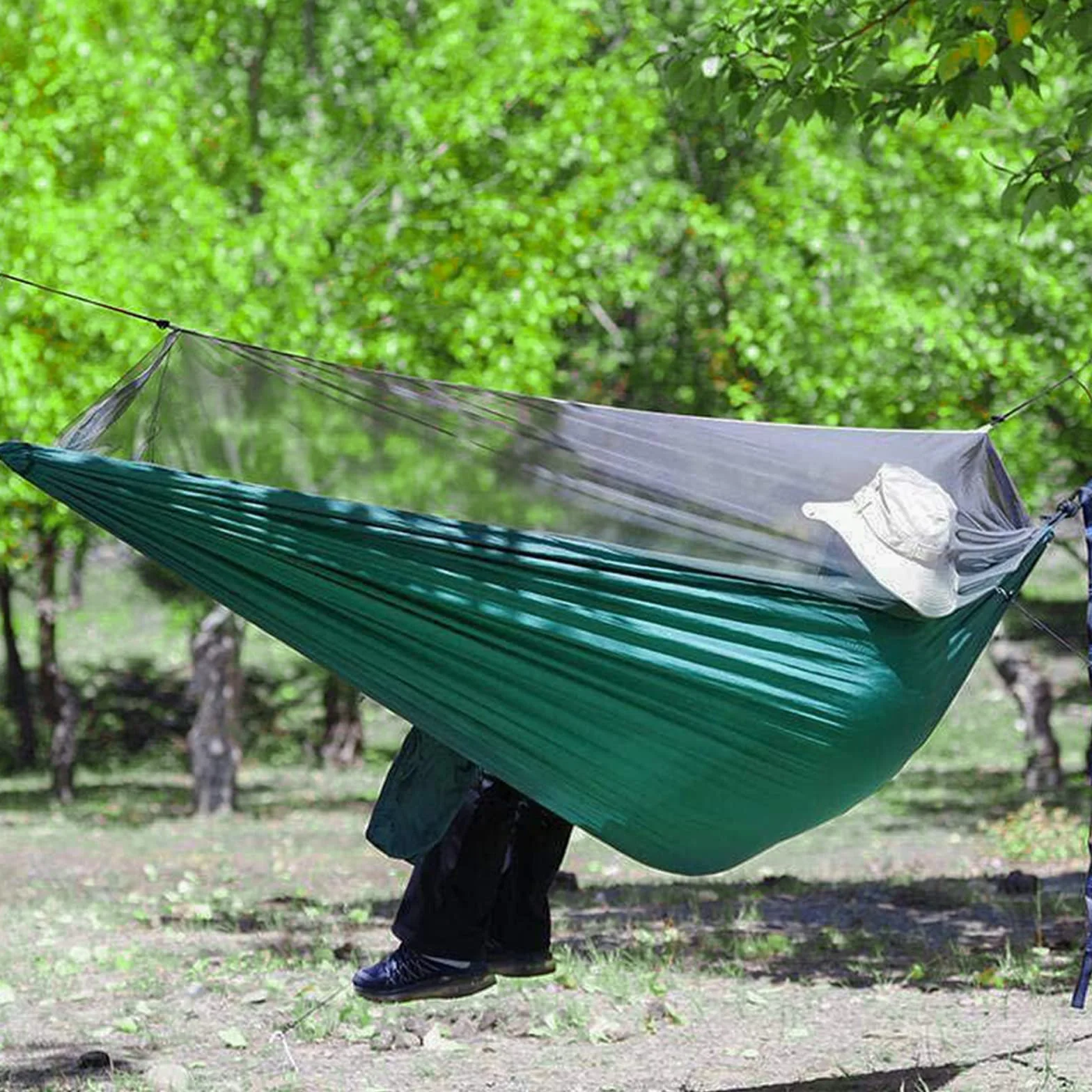 Amaca da Campeggio 300kg Nylon Asciugatura Rapida Outdoor Giardino