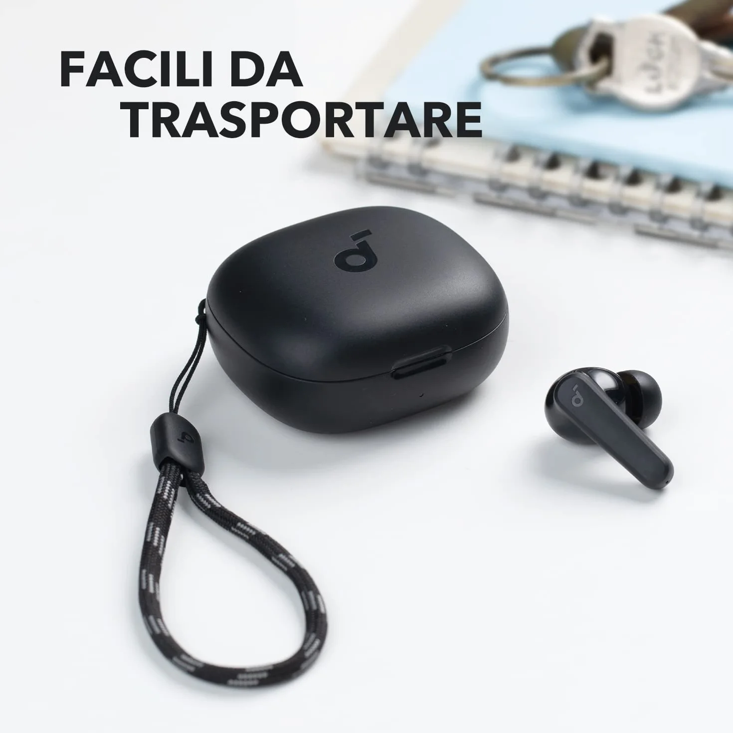 Soundcore by Anker P20i True Wireless Auricolari, Driver 10mm, 2 Mic AI, 30 Ore, IPX5, Bluetooth 5.3