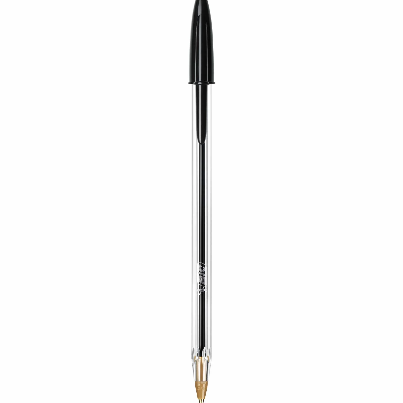 Bic Cristal Original Punta Media 1 mm Penne Colore Nero Confezione 100