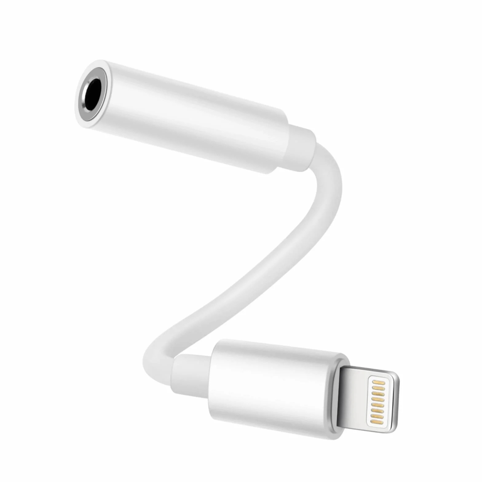 Apple MFi Certificato Adattatore Cuffie iPhone Lightning a 3,5 mm Jack AUX Audio