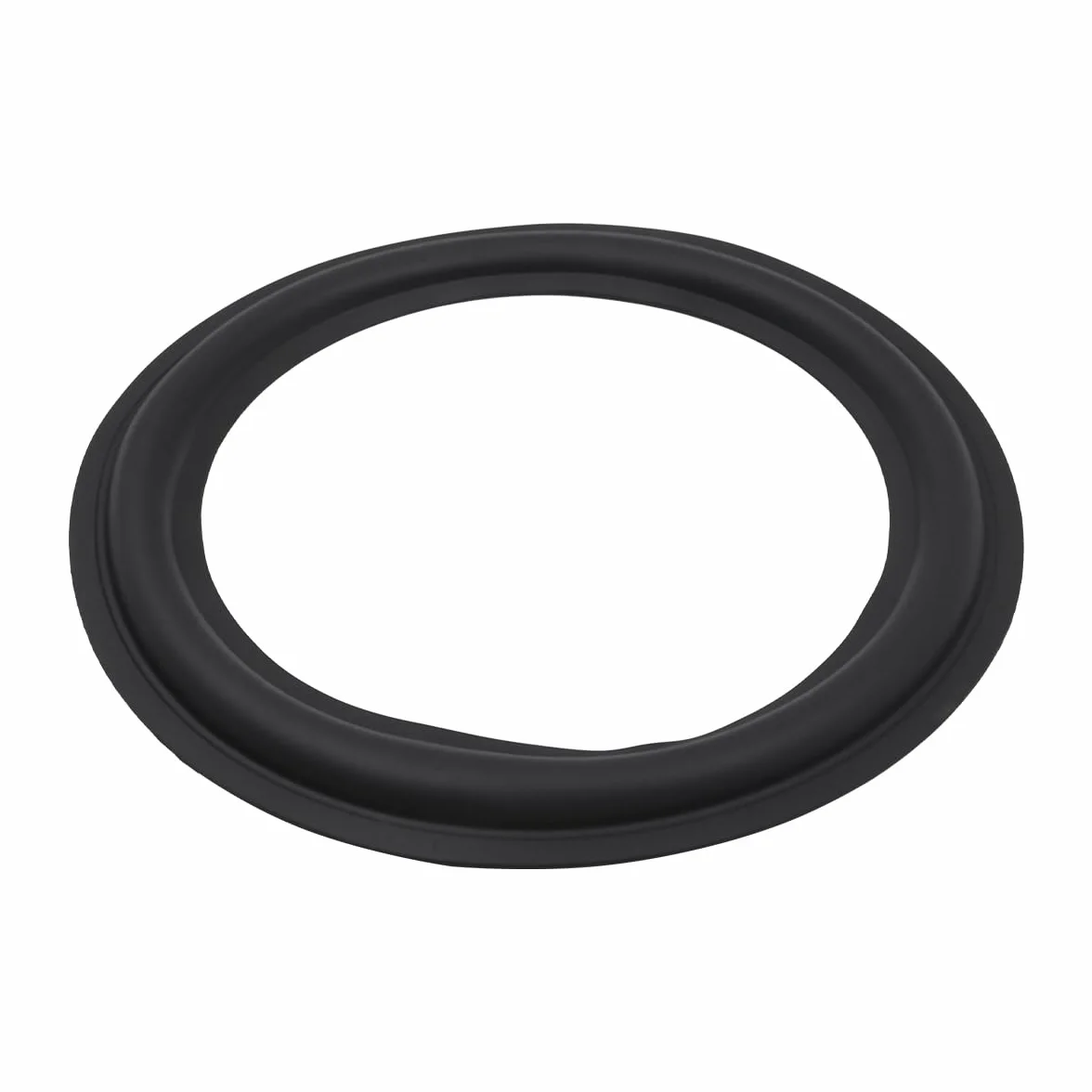 POFET 2PCS Bordo Svasato Anello in Gomma 8 Pollici Altoparlante Subwoofer Schiuma Surround per Riparazione