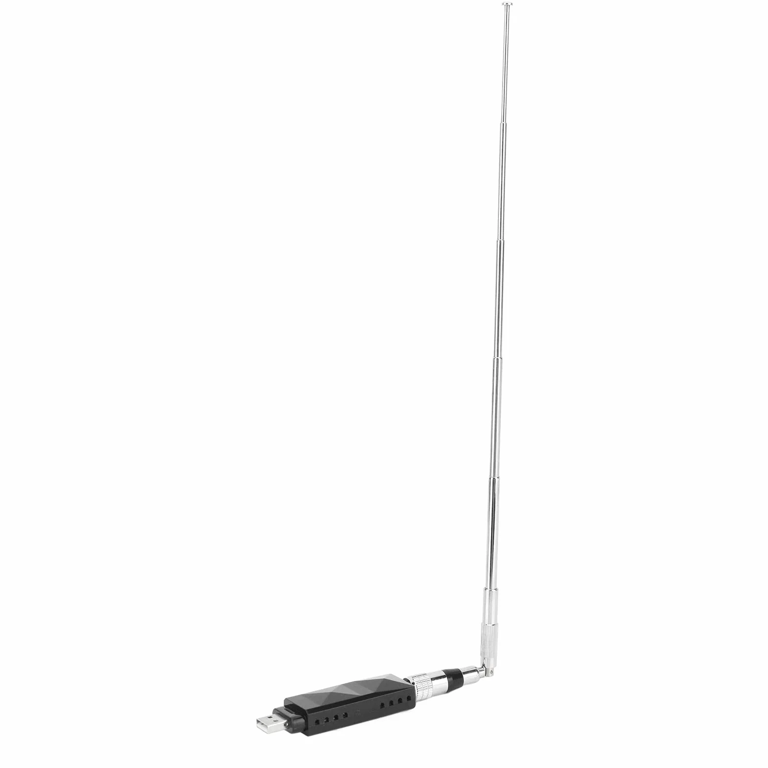 Yctze Ricevitore AIS a Doppio Canale Uscita USB con Antenna per Barche Marine ABS Portatile Pieghevole Acciaio Inossidabile