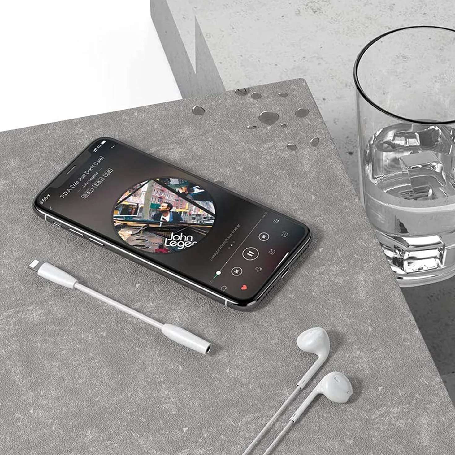 Apple MFi Certificato Adattatore Cuffie iPhone Lightning a 3,5 mm Jack AUX Audio