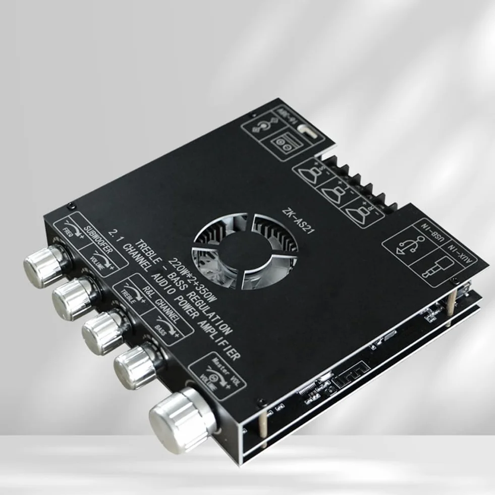 Scheda Amplificatore Audio ZK AS21 2.1 Channel TPA3255 DC16-38V