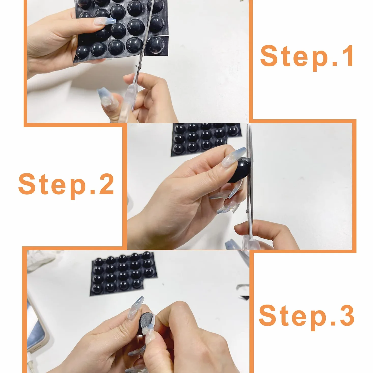 Piedini isolanti autoadesivi in gomma silicone – Set 20 cuscinetti ammortizzatori acustici per altoparlanti