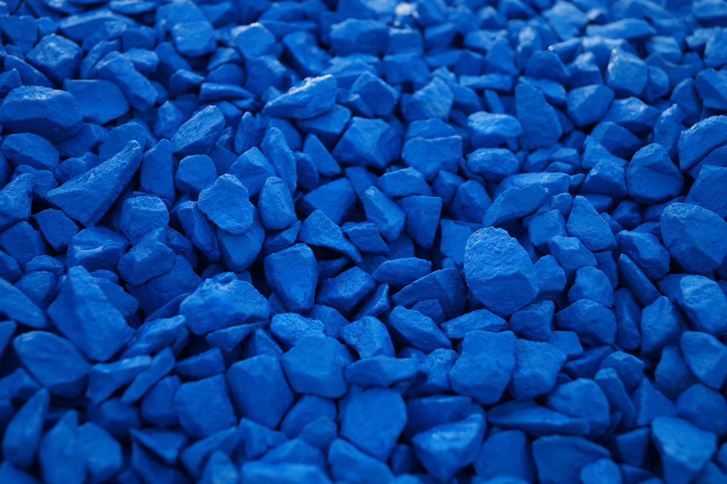 RockinColour Azure Blue Pietre Decorative da Giardino. 20mm. 14-15 kg