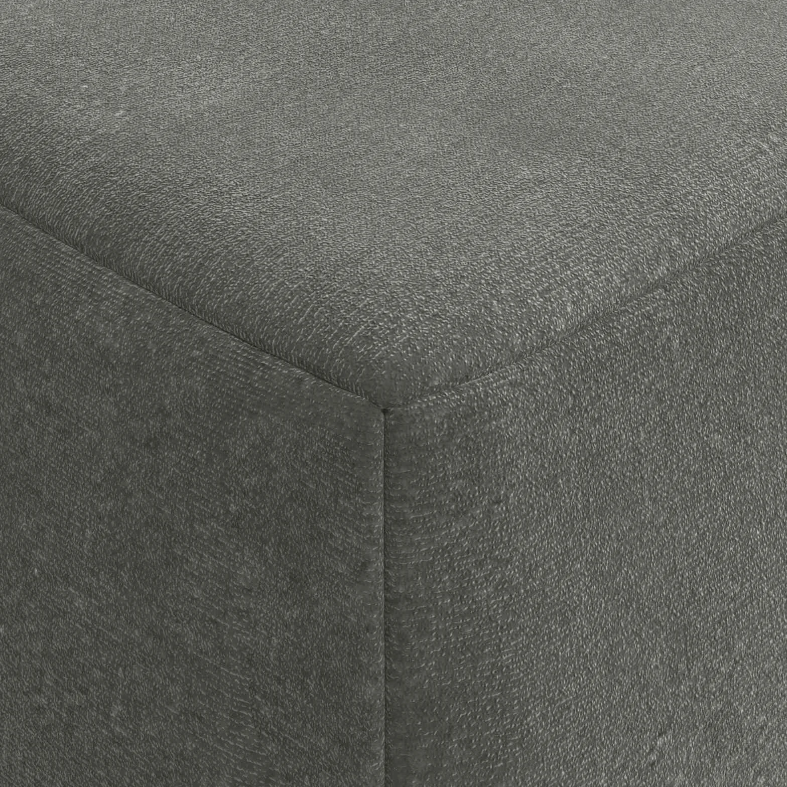 vidaXL Divano Letto Pieghevole Grigio Scuro 60x70x41 cm Tessuto Compatto
