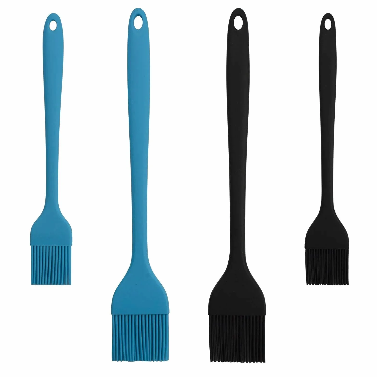 Pennello Da Pasticceria, Pennello Da Cucina, Confezione Da 4, Resistente Al Calore, Pennello In Silicone Senza BPA Per Olio, Burro E Salsa, Pennello Per Alimenti Per Barbecue, Cucina,cottura Al Forno