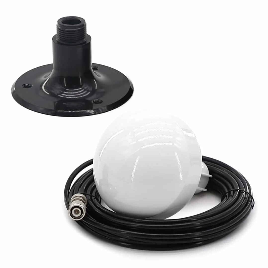 Antenna GPS Marina Esterna Compatibile Garmin GPSMAP GDU GNC NavTalk Pilot StreetPilot AIS Ricevitore Navigazione Nave Fishfinder Sounder 8M Cavo TNC BNC