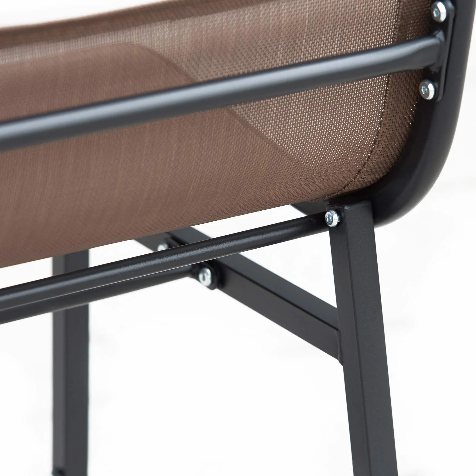 Outsunny Set da Bar/Ristorante 3 Pezzi: 2 Sgabelli (40.5x50x82cm) 1 Tavolo Vetro Temperato (Φ60x102cm), Nero e Marrone