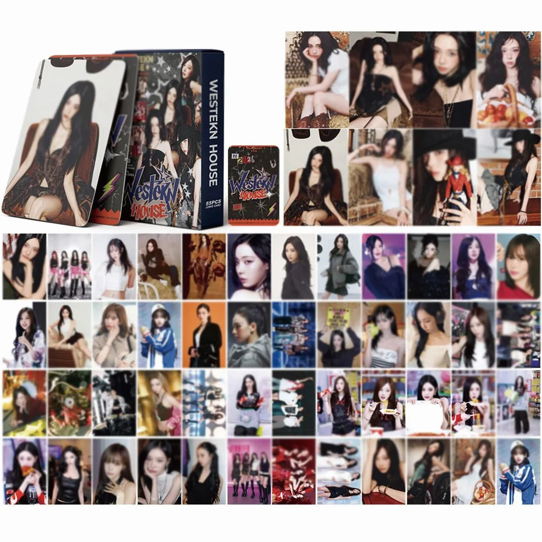 aespa Kpop Photocard Collection Cards 55pcs Carte Da Collezione