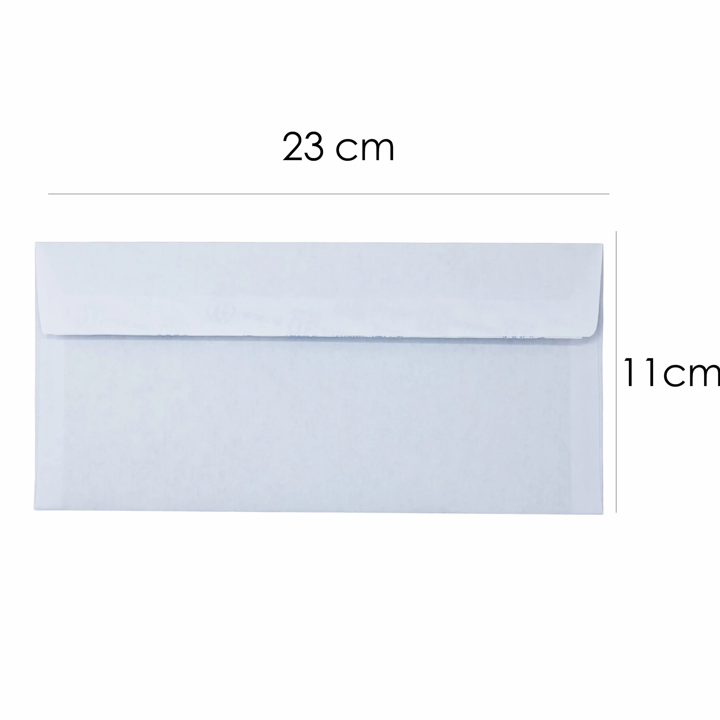 ARKRAFT Buste per Lettere Formato 23 x 11 cm Busta Americana Bianco con Chiusura Adesiva Autosigillante DL 100