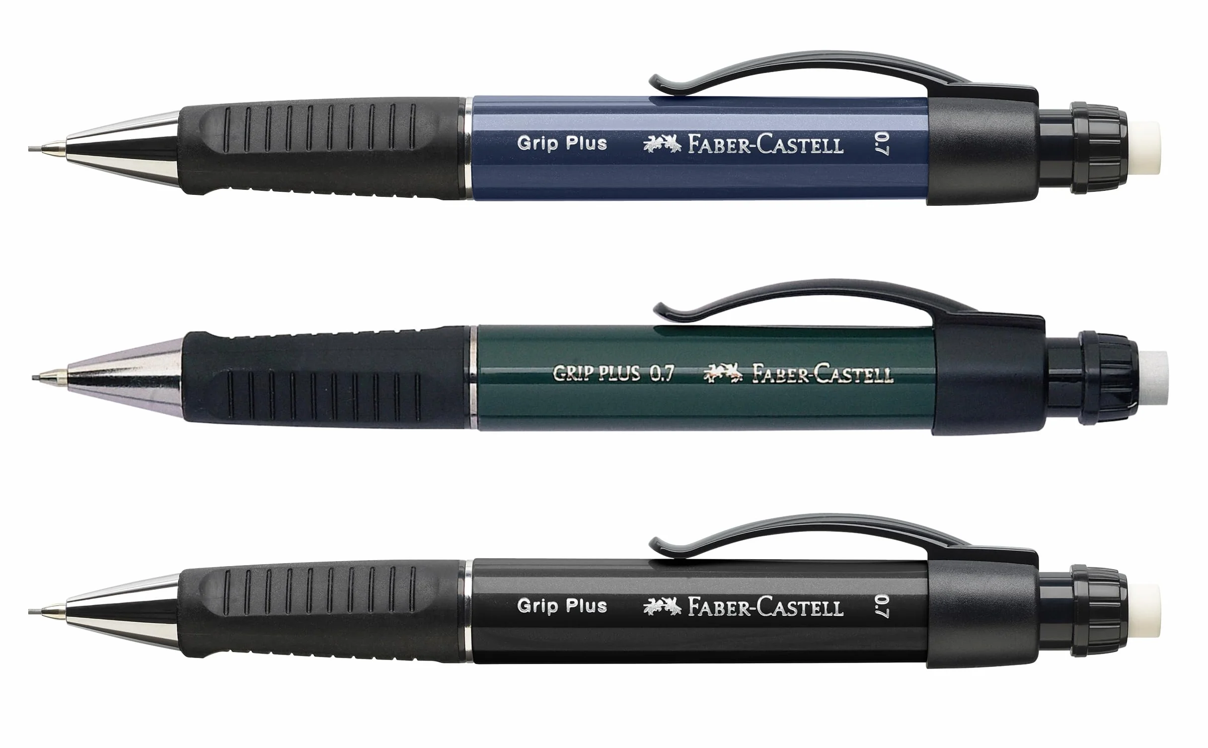 Faber-Castell GRIP PLUS Matita Meccanica 0,7 mm Verde Metallizzato