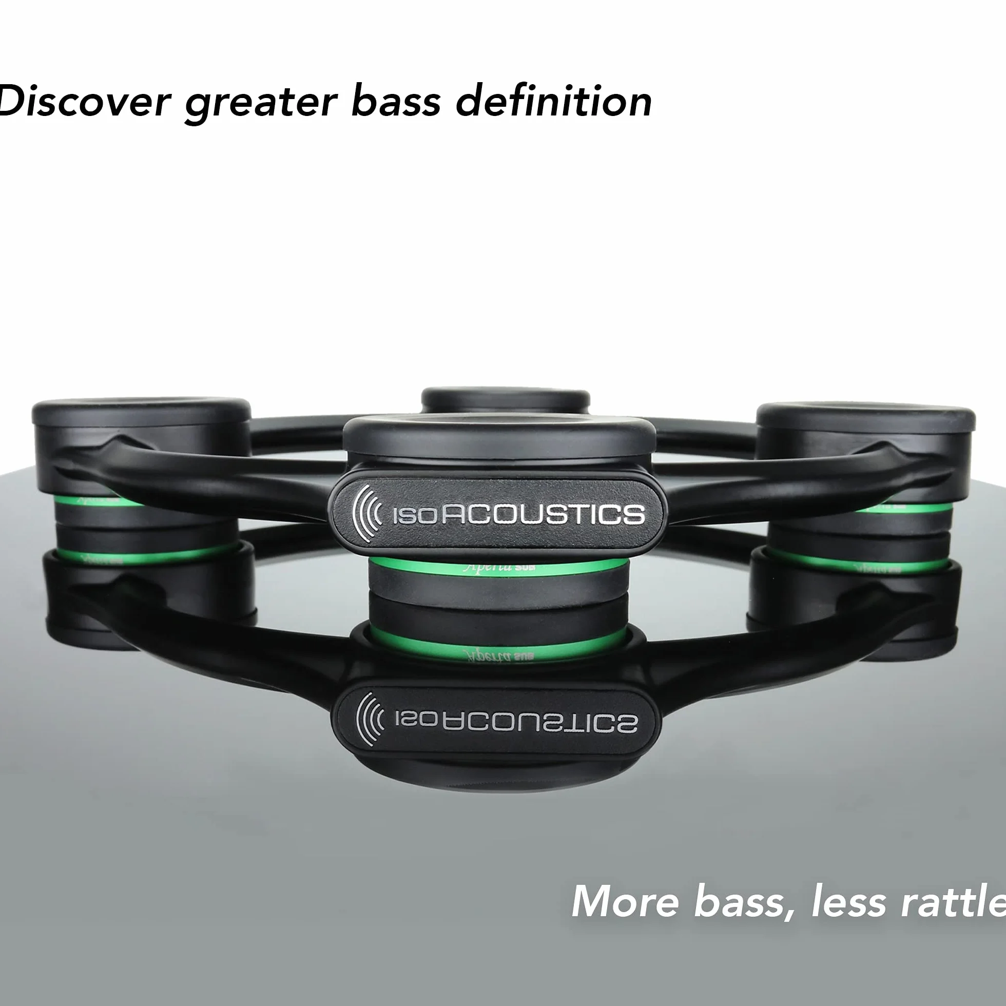 IsoAcoustics Aperta Sub Subwoofer Isolation Stand 10.5" W x 11.5" D